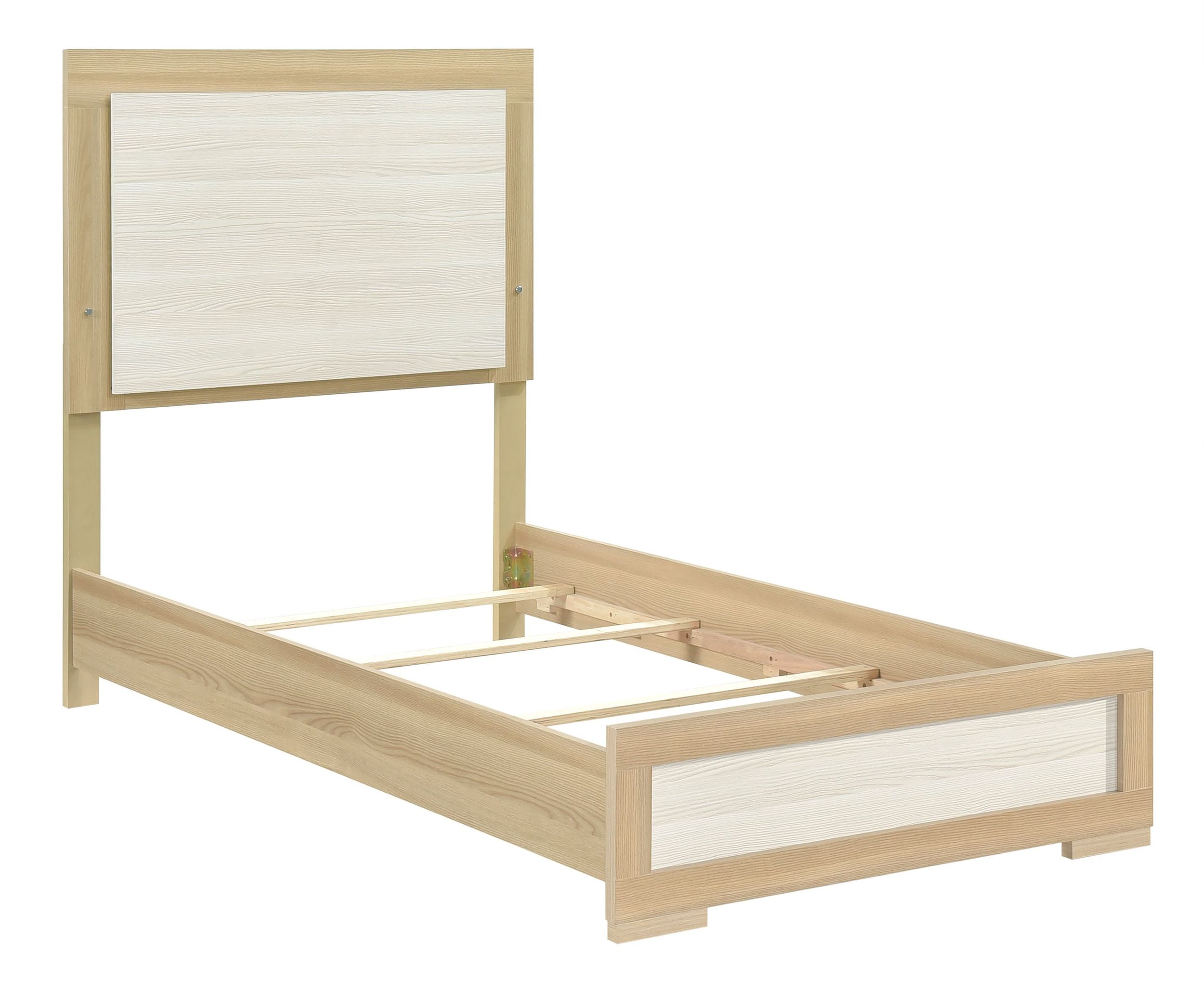 Sterling Melamine/Wood Panel Bed with LED Lighting