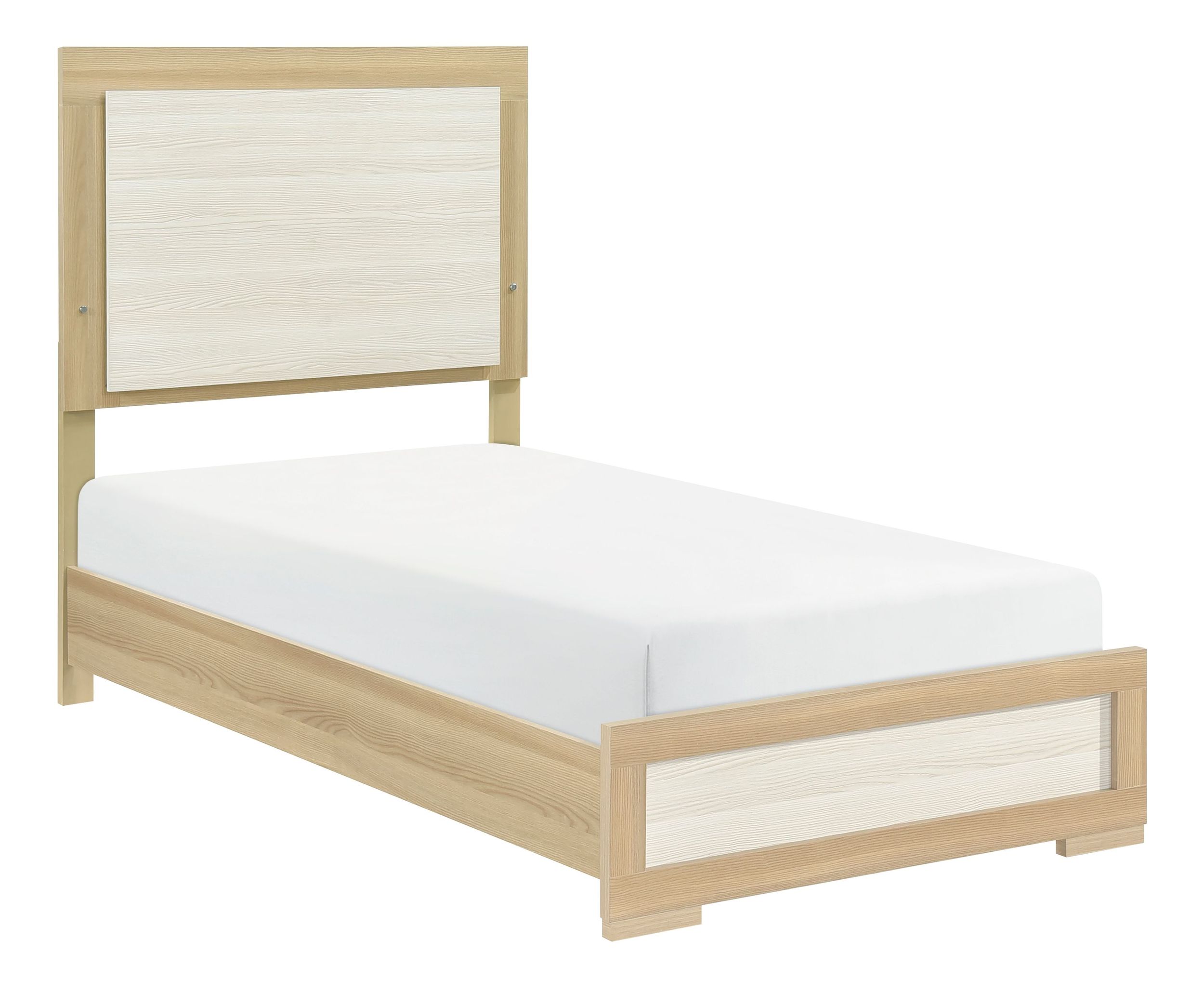 Sterling Melamine/Wood Panel Bed with LED Lighting