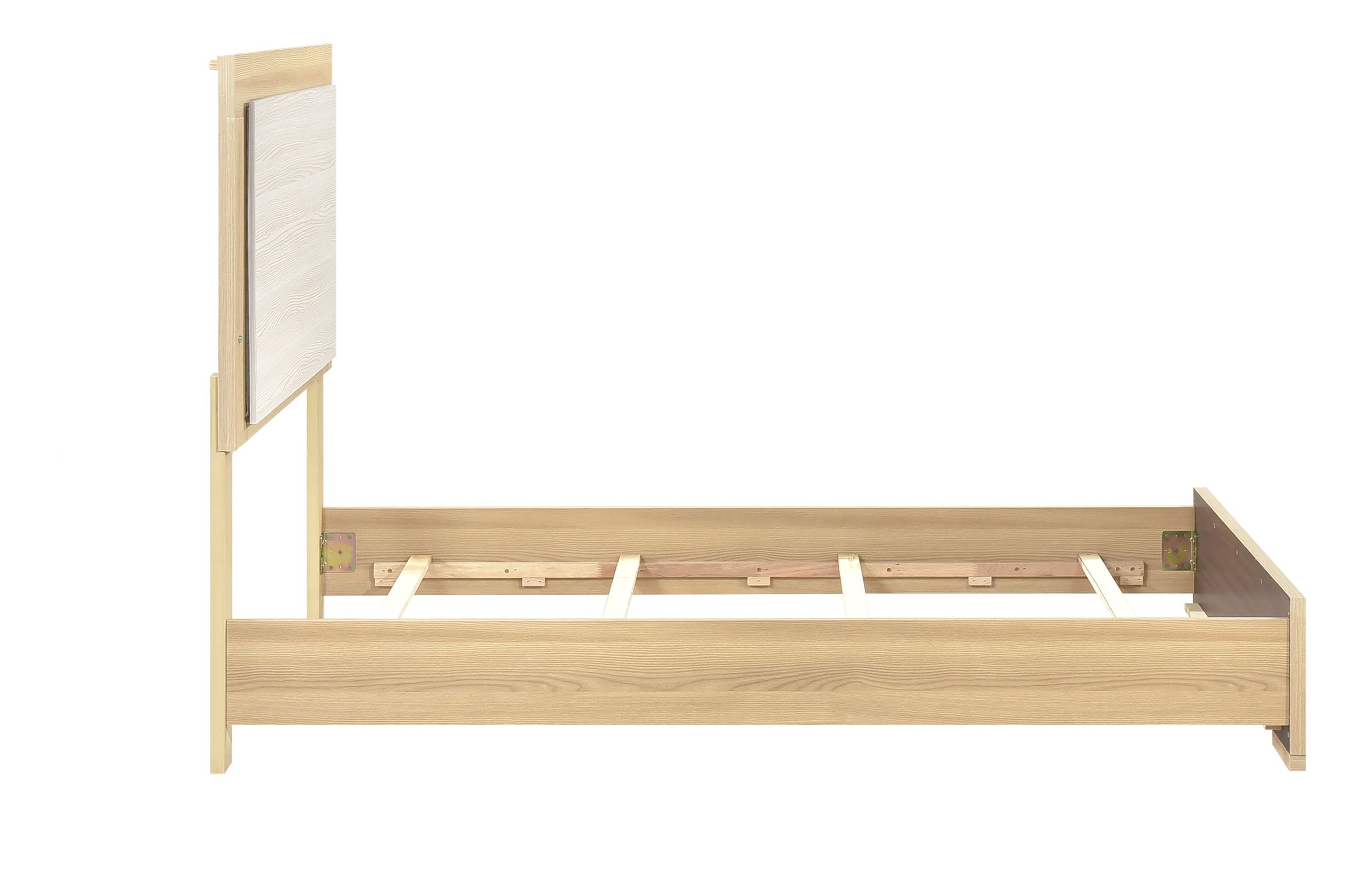 Sterling Melamine/Wood Panel Bed with LED Lighting