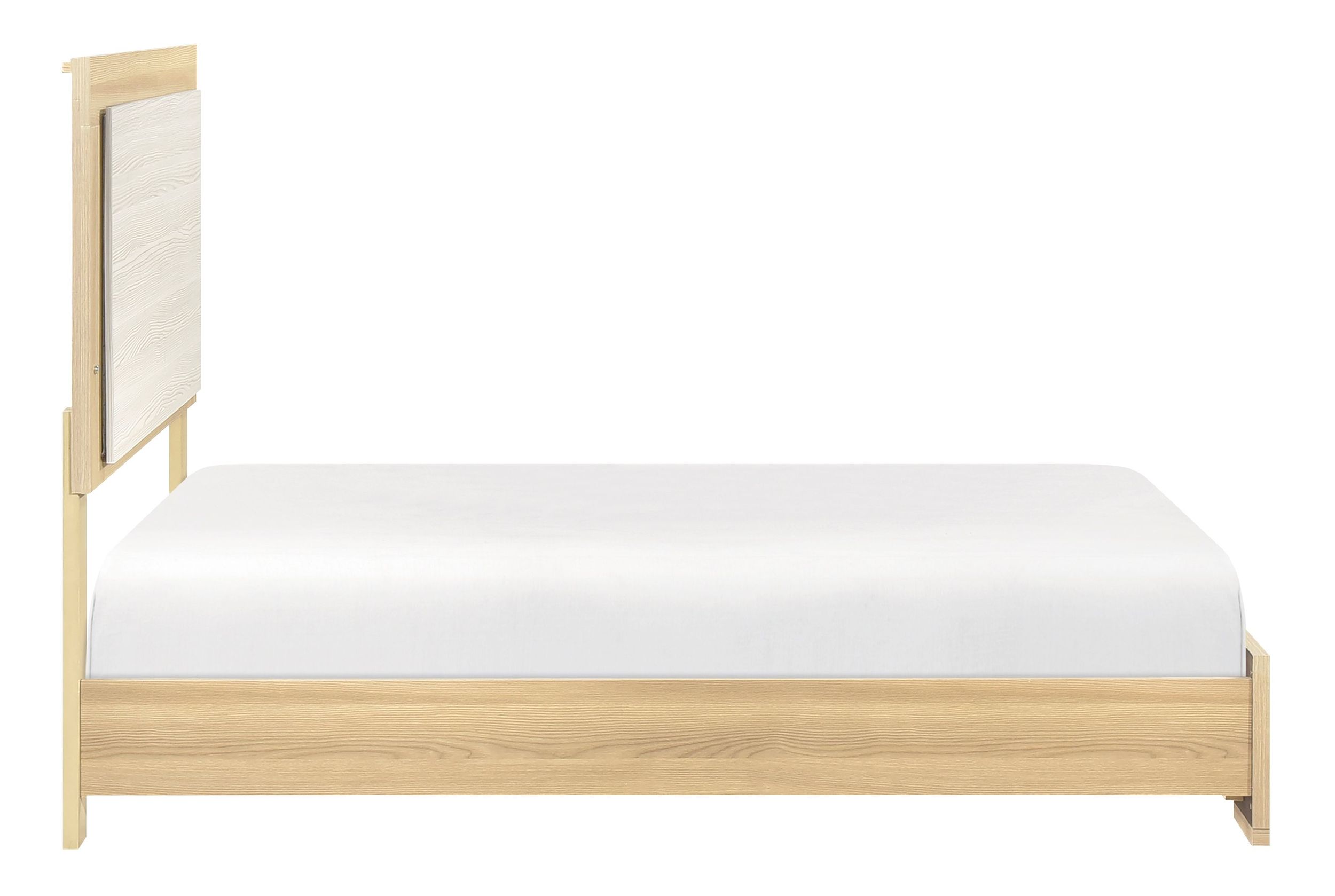 Sterling Melamine/Wood Panel Bed with LED Lighting
