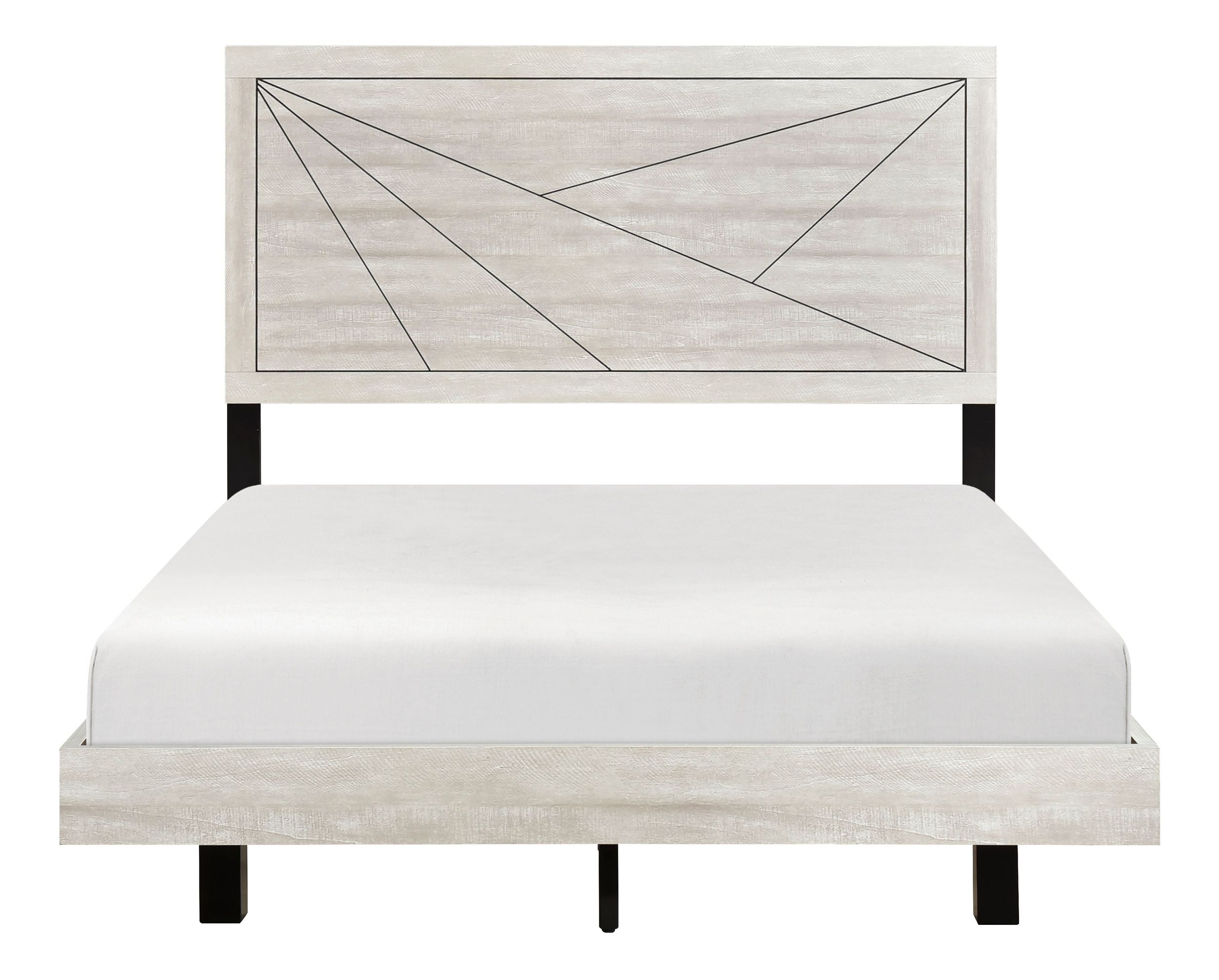 Aspen PU Veener/Wood Panel Bedroom Set