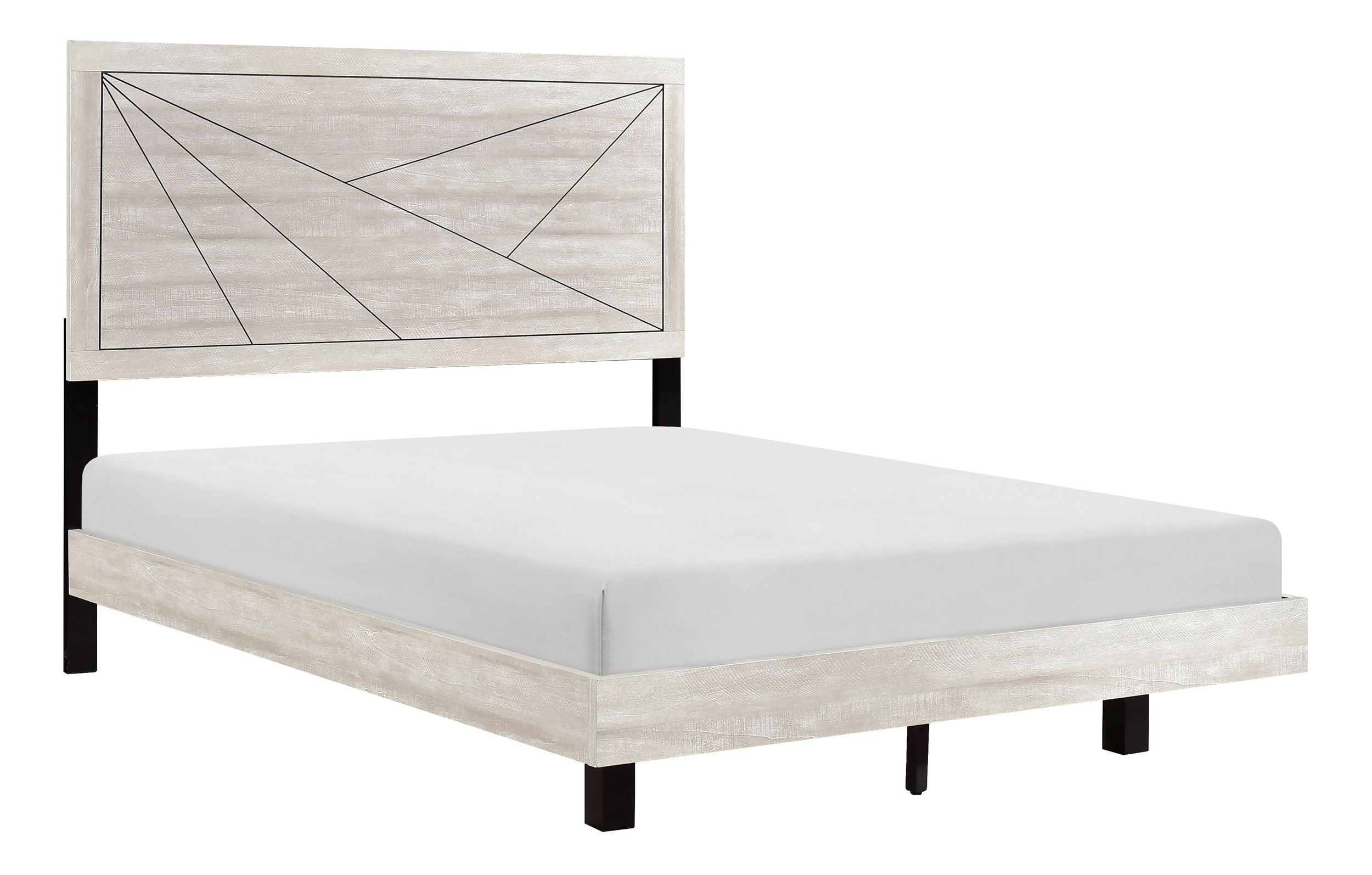 Aspen PU Veener/Wood Panel Bedroom Set