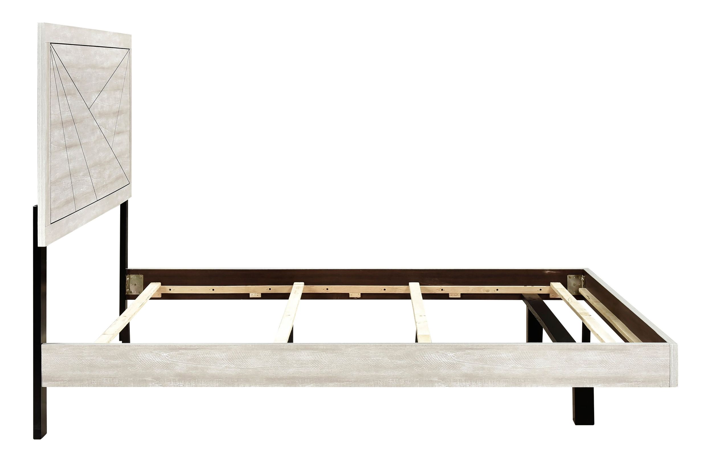Aspen PU Veener/Wood Panel Bed