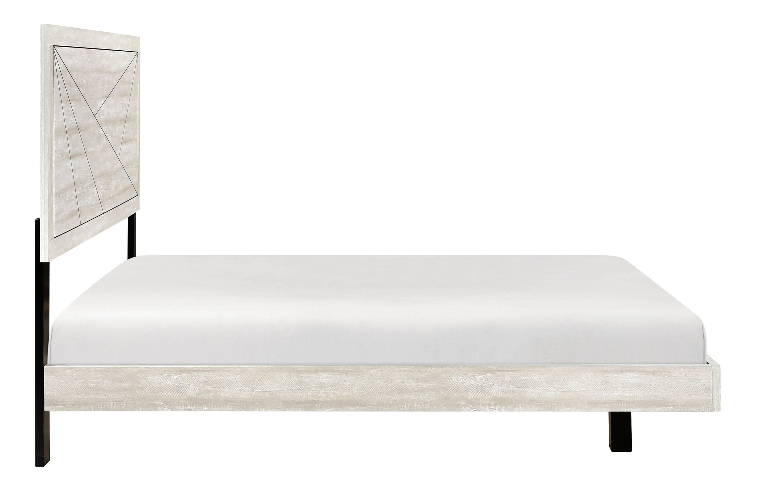 Aspen PU Veener/Wood Panel Bedroom Set