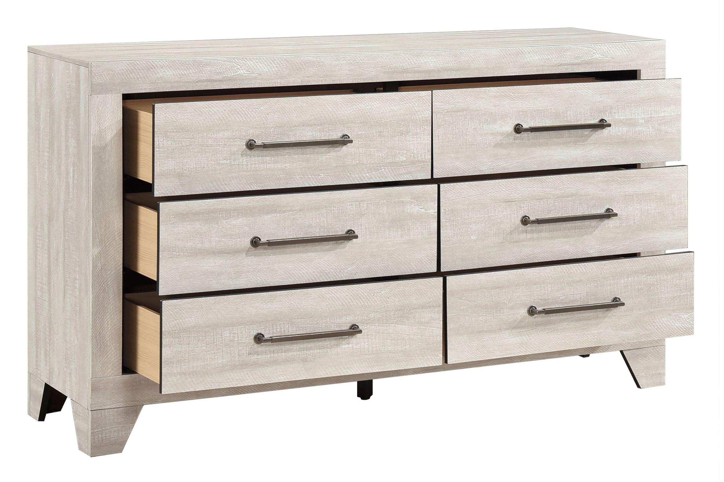 Aspen PU Veener/Wood Panel Bedroom Set