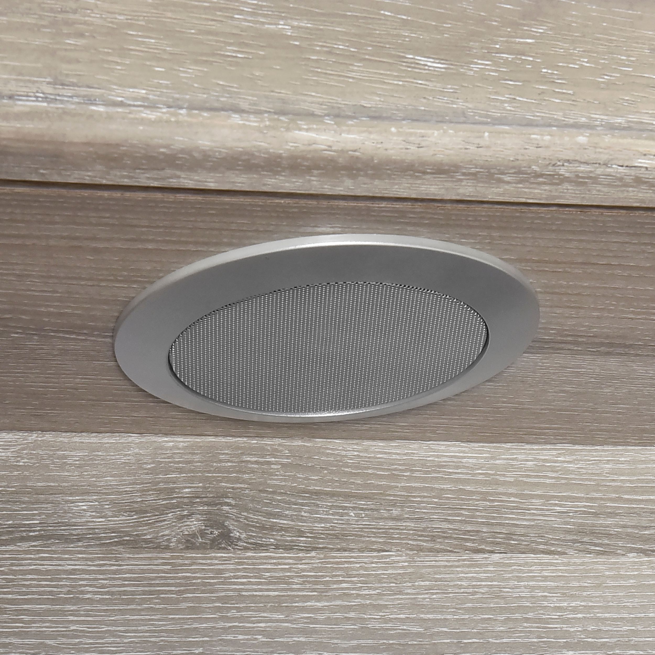 Everett Melamine/Wood Storage Eastern King Panel Bed with LED Lighting