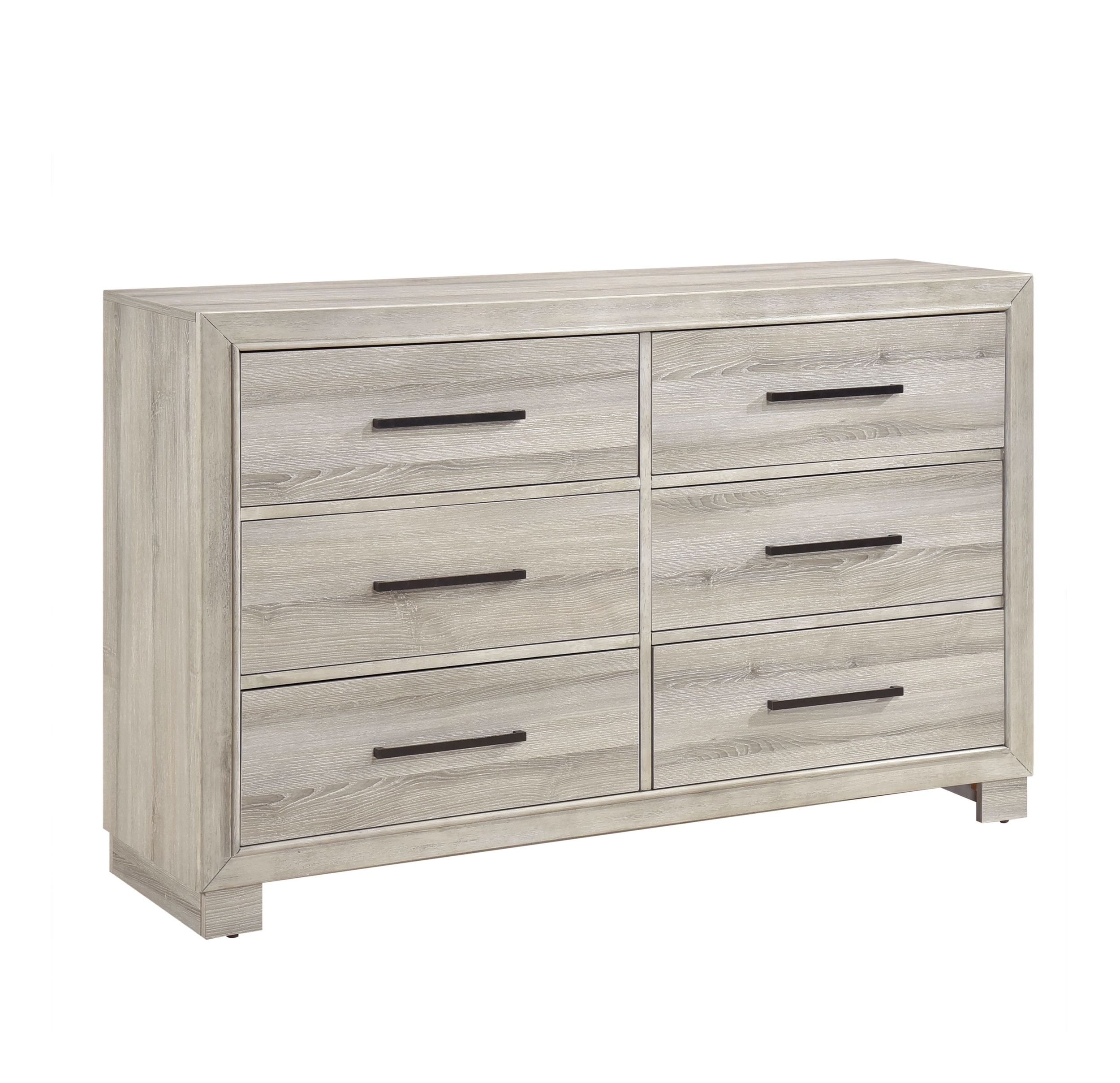 Everett Melamine/Wood Storage Panel Bedroom Set with LED Lighting