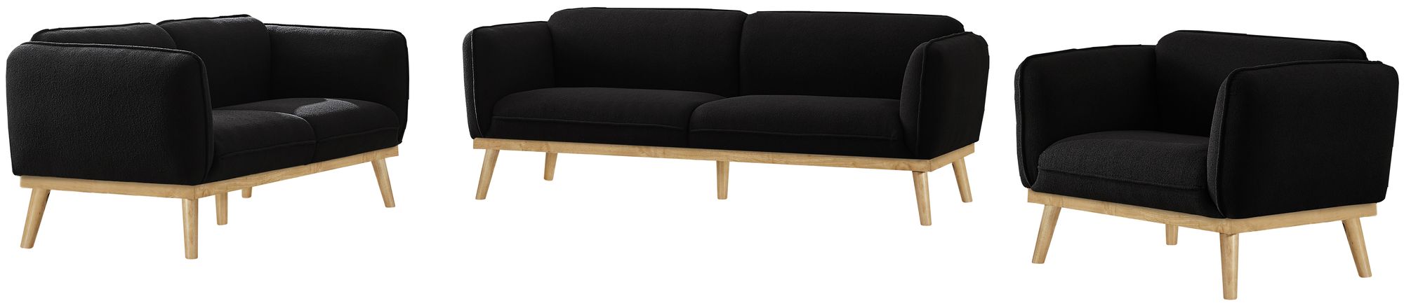 Nolita Boucle Fabric Loveseat