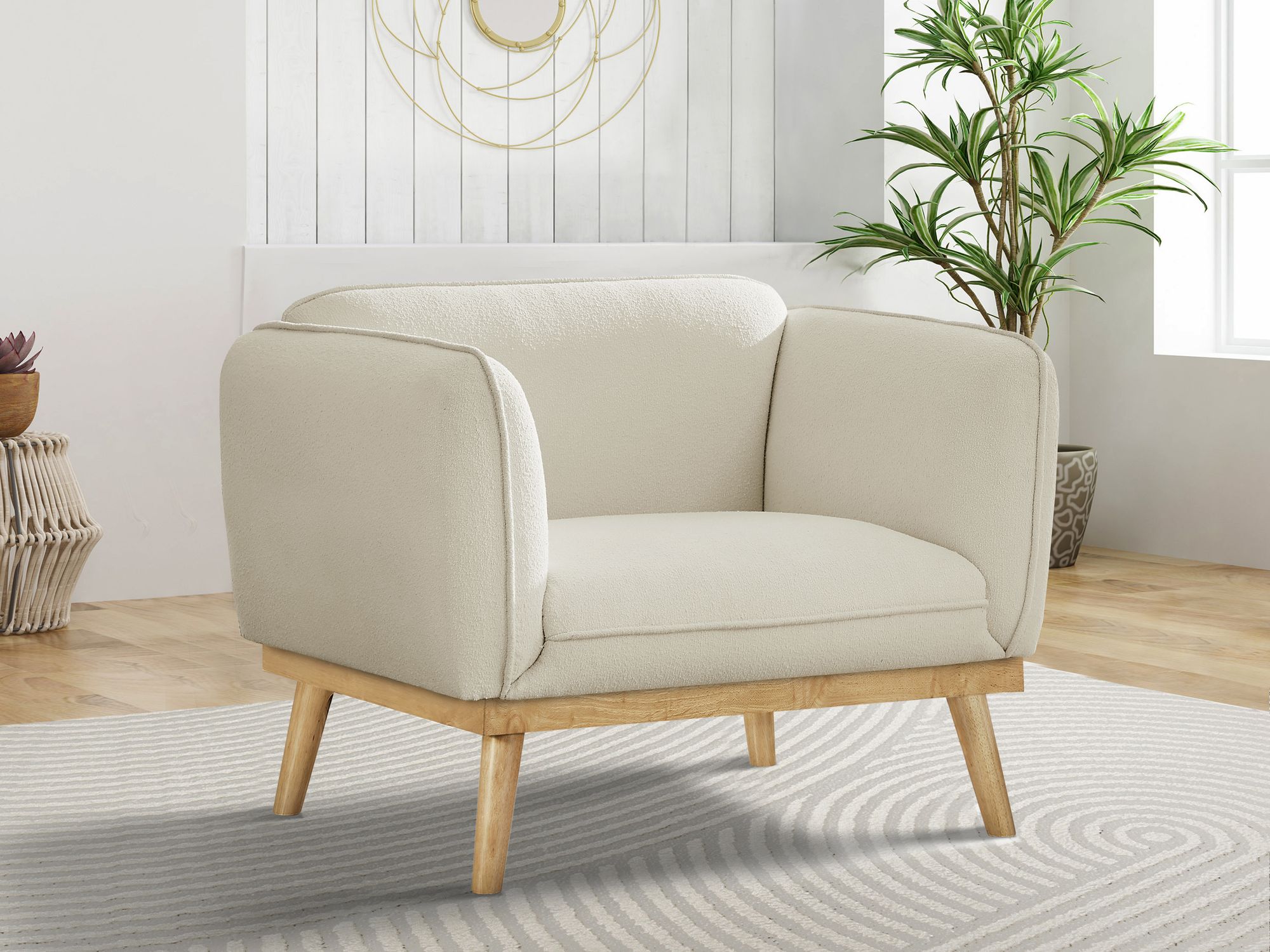 Nolita Boucle Fabric Chair