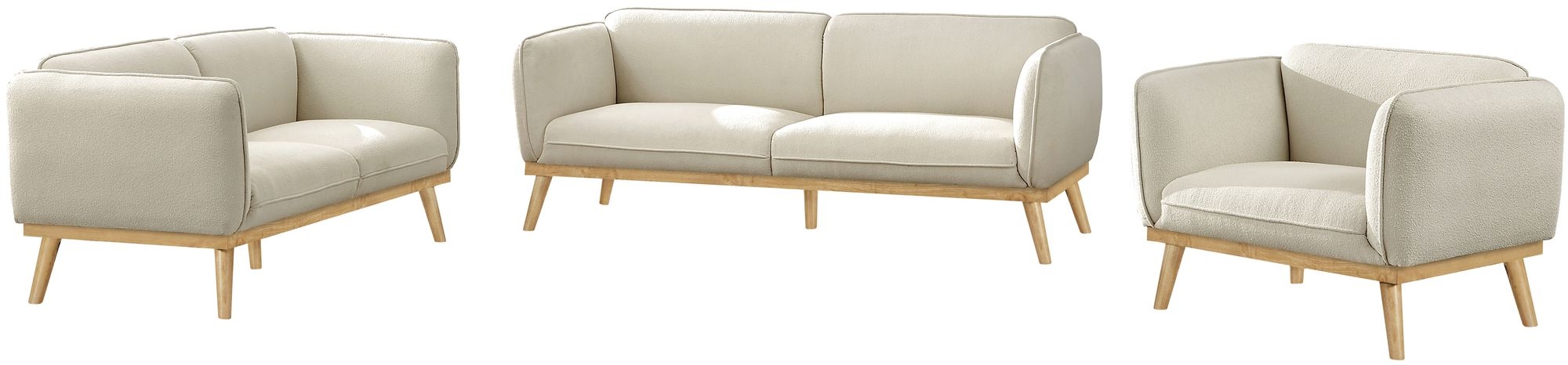 Nolita Boucle Fabric Loveseat