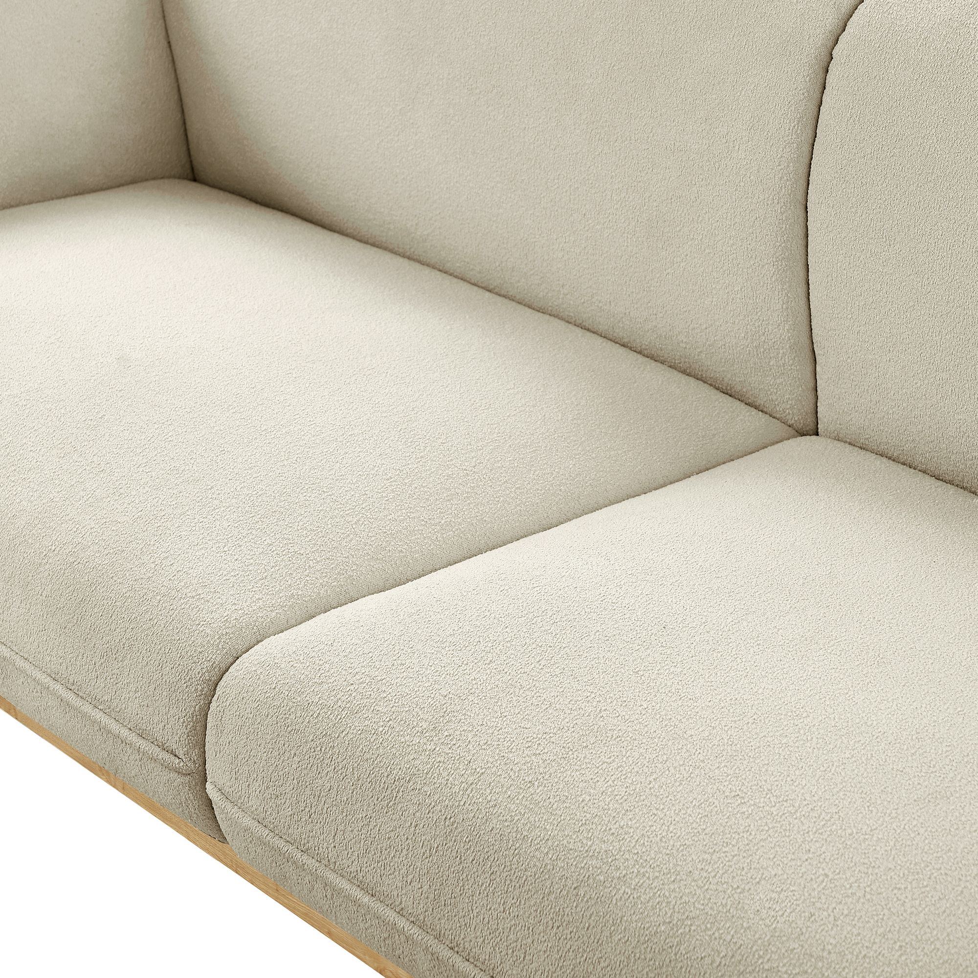 Nolita Boucle Fabric Sofa