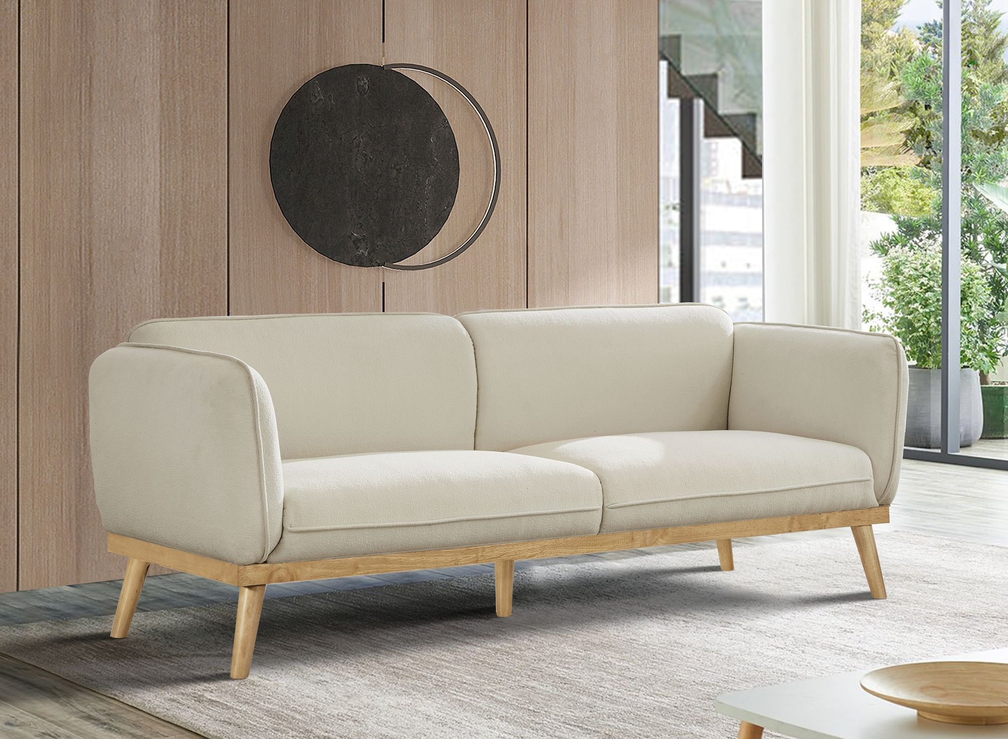 Nolita Boucle Fabric Sofa