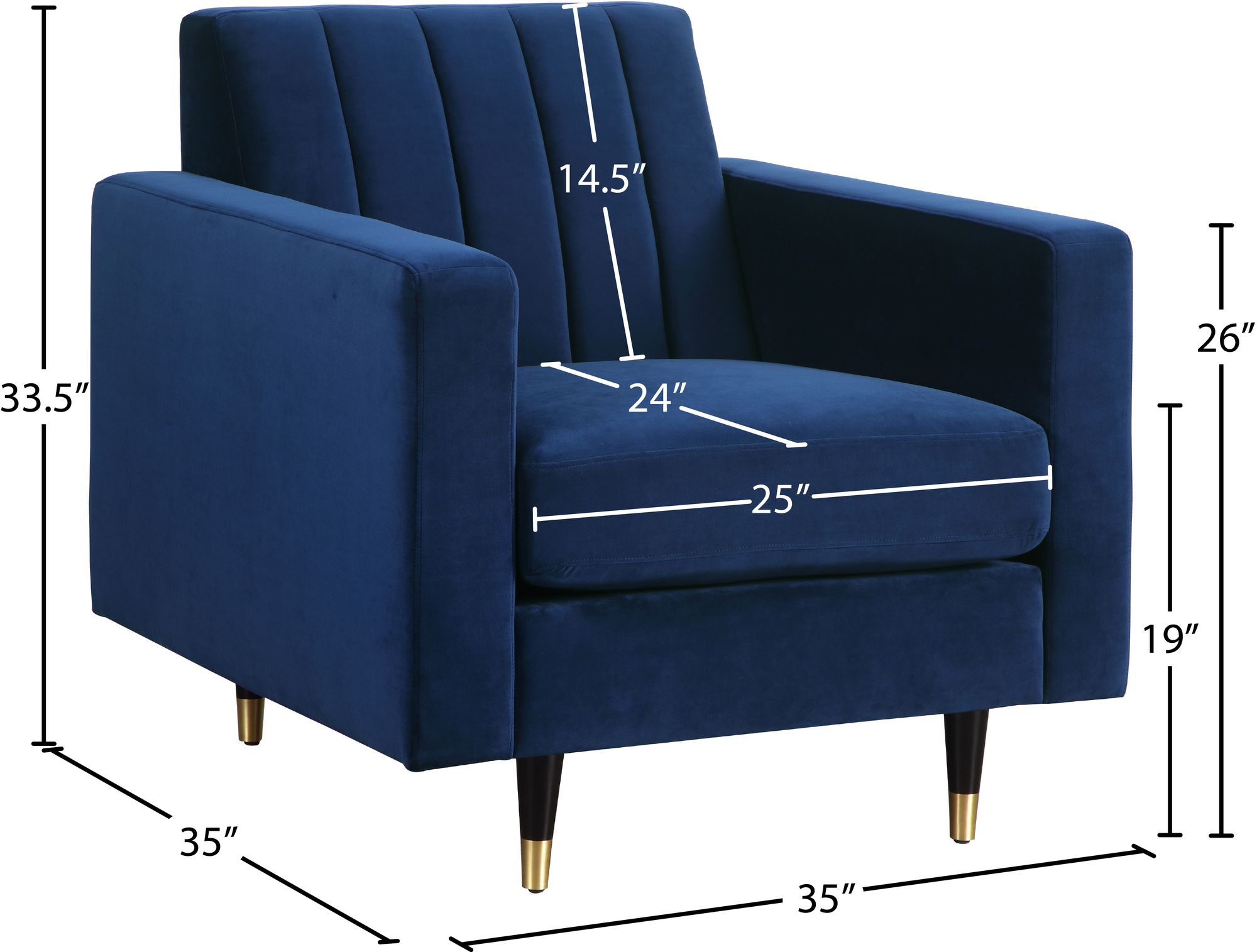 Lola Velvet Chair