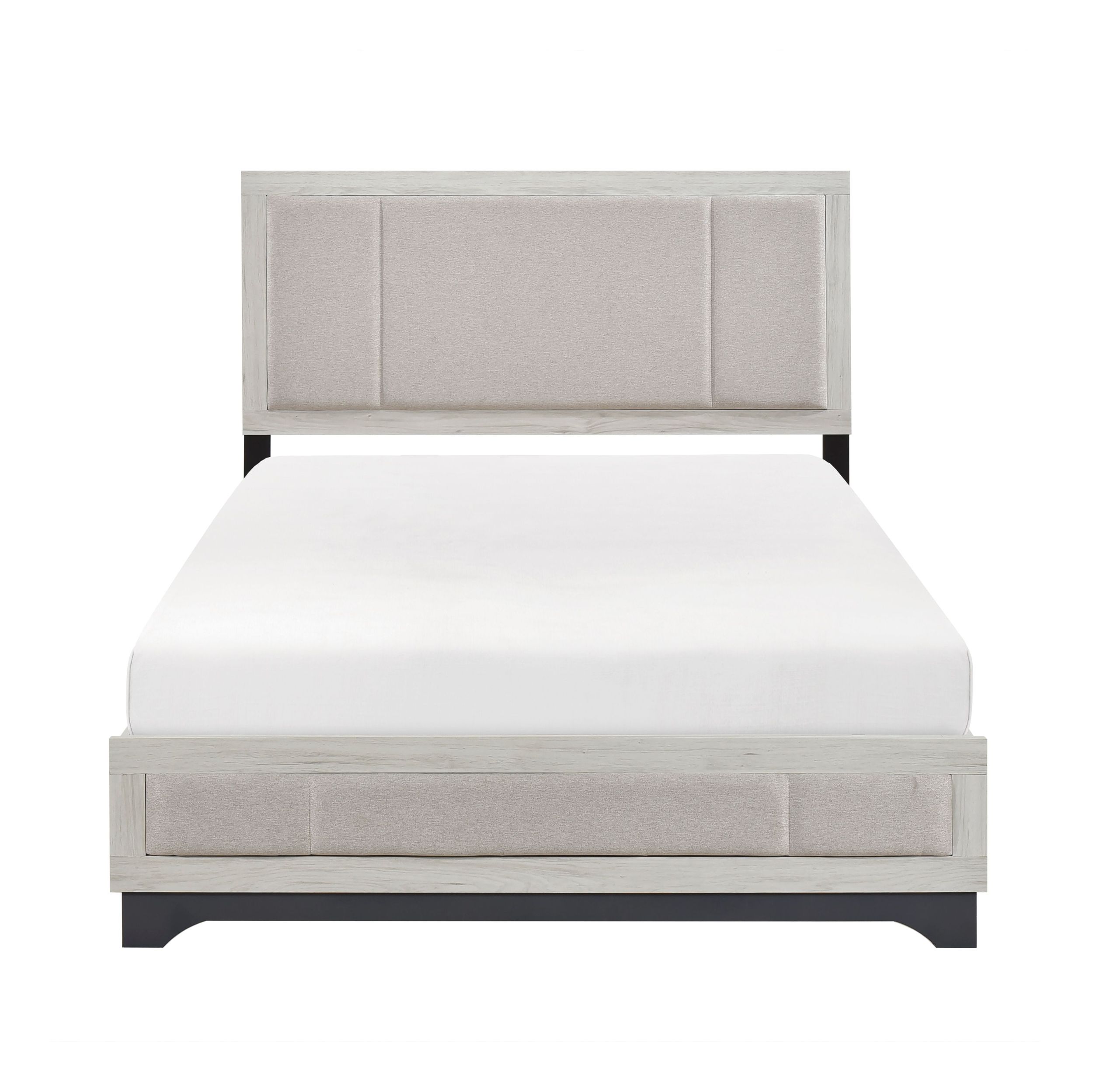 Westport Polyester/PU Paper/Wood Full Platform Bed