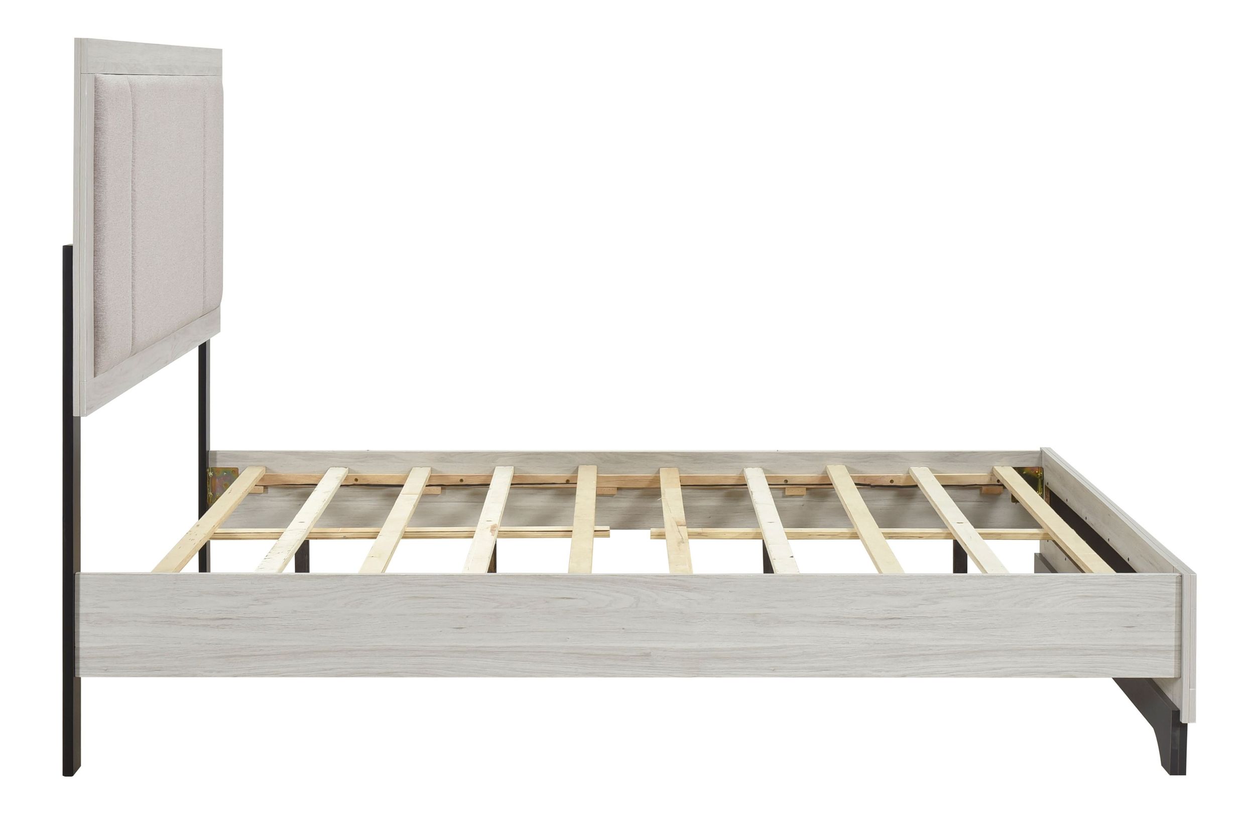 Westport Polyester/PU Paper/Wood California King Platform Bed