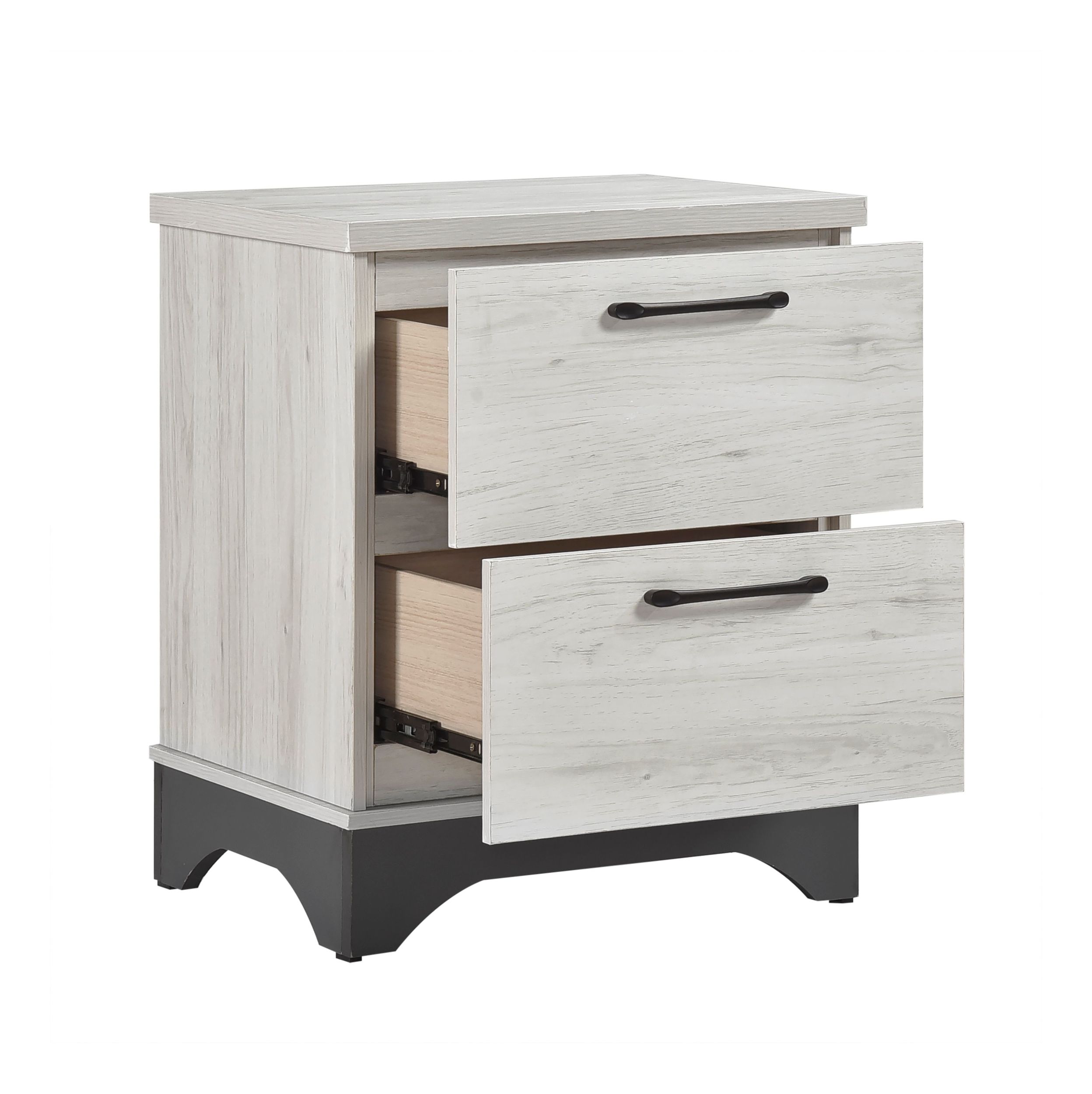 Westport Polyester/PU Paper/Wood Platform Bedroom Set
