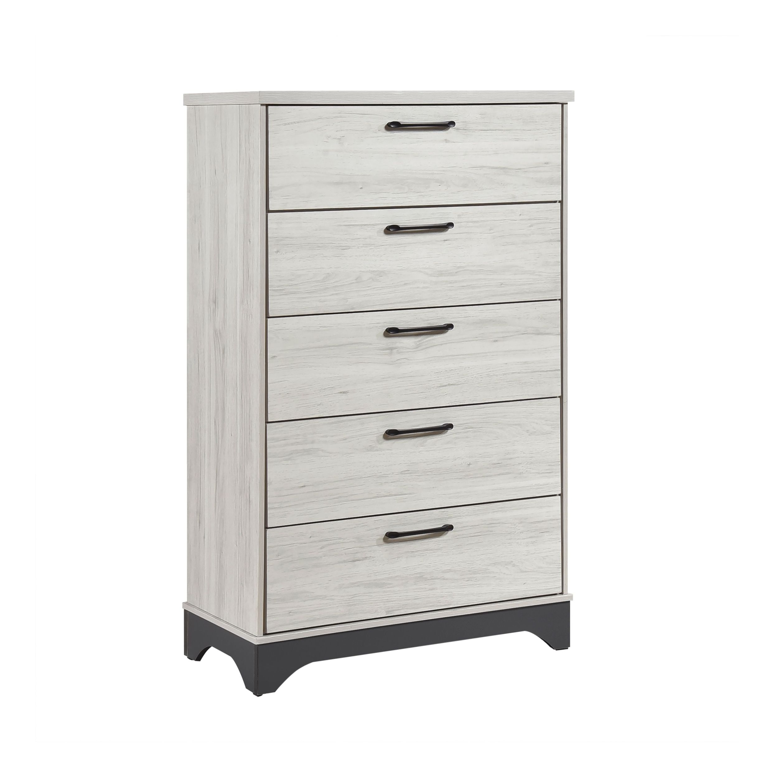 Westport PU Paper/Wood 5-Drawer Chest