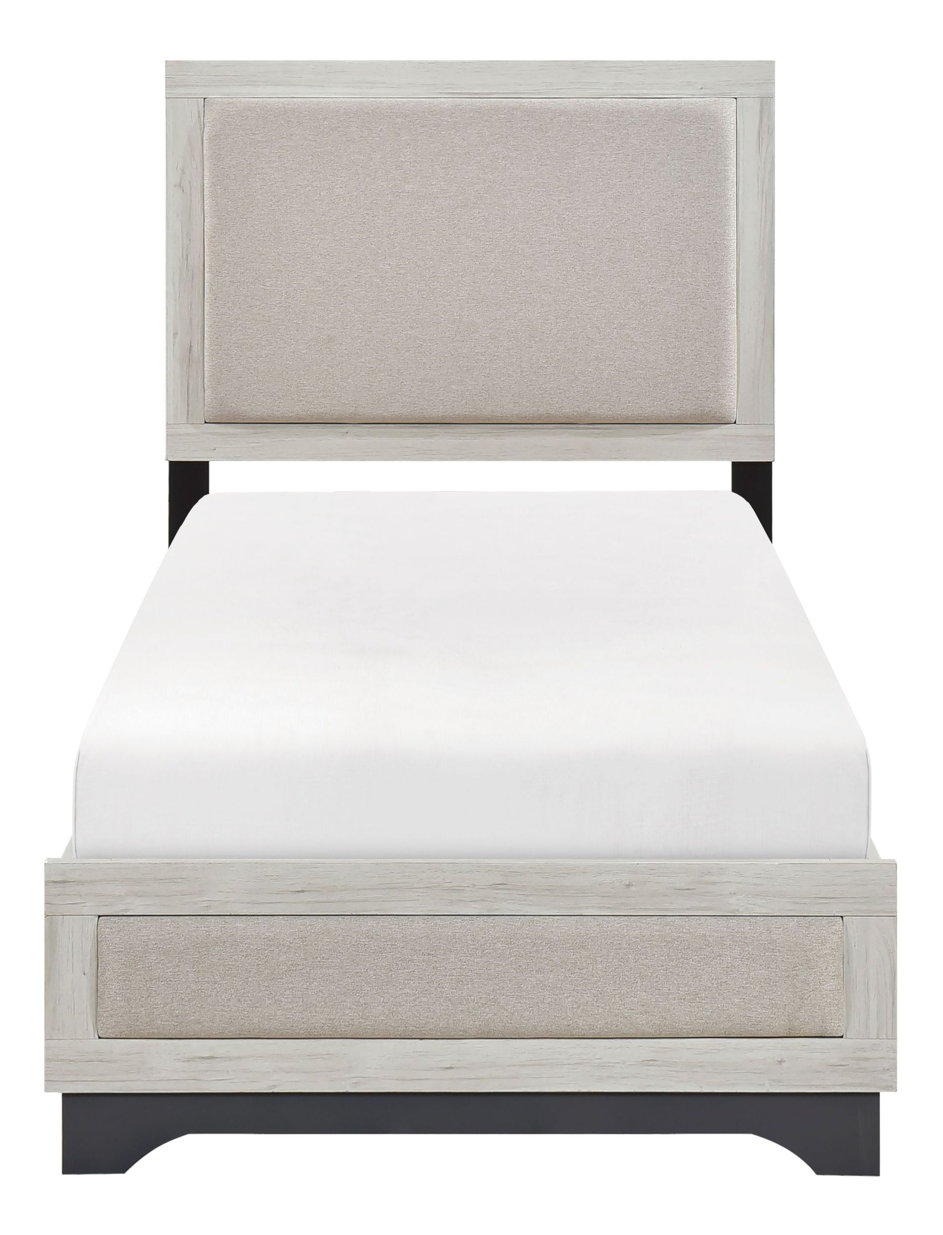 Westport Polyester/PU Paper/Wood Platform Bed
