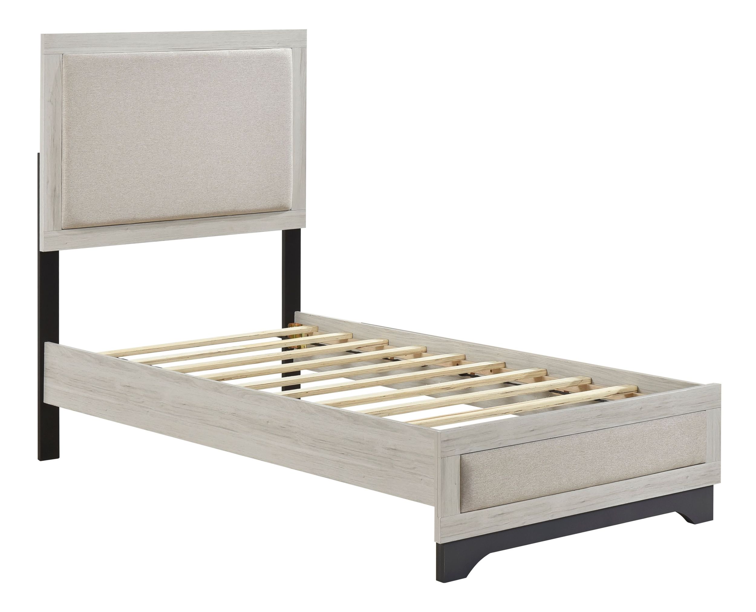 Westport Polyester/PU Paper/Wood Platform Bed