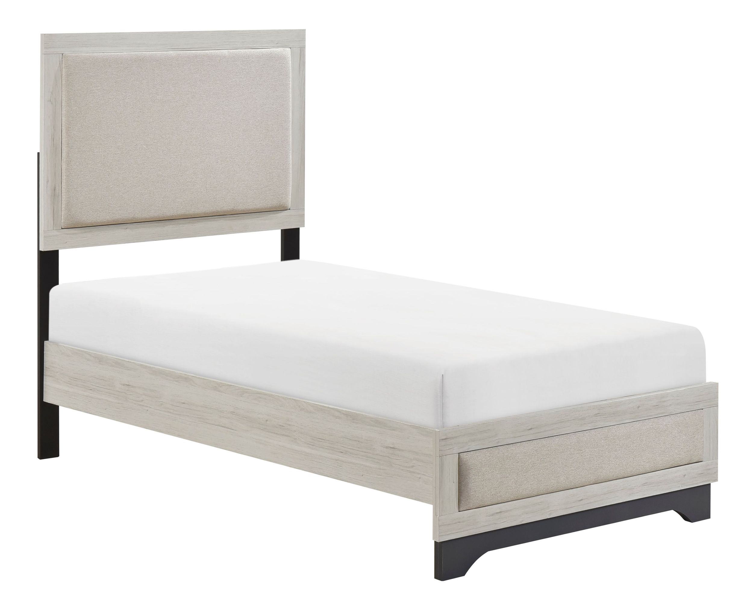 Westport Polyester/PU Paper/Wood Platform Bed