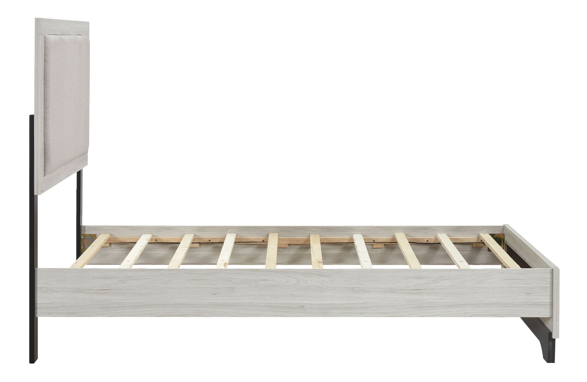 Westport Polyester/PU Paper/Wood Platform Bedroom Set