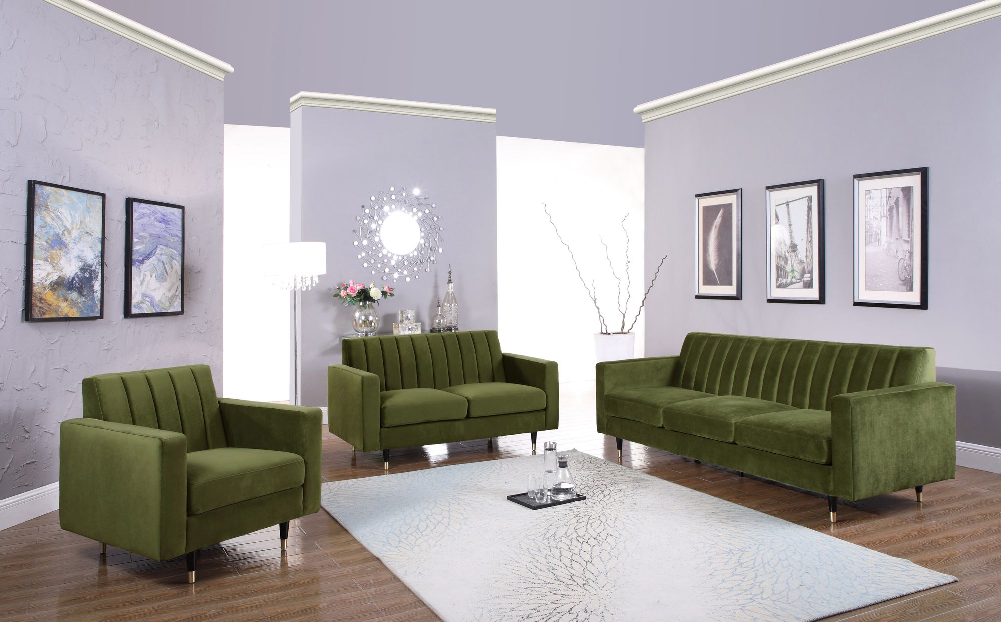 Lola Velvet Sofa