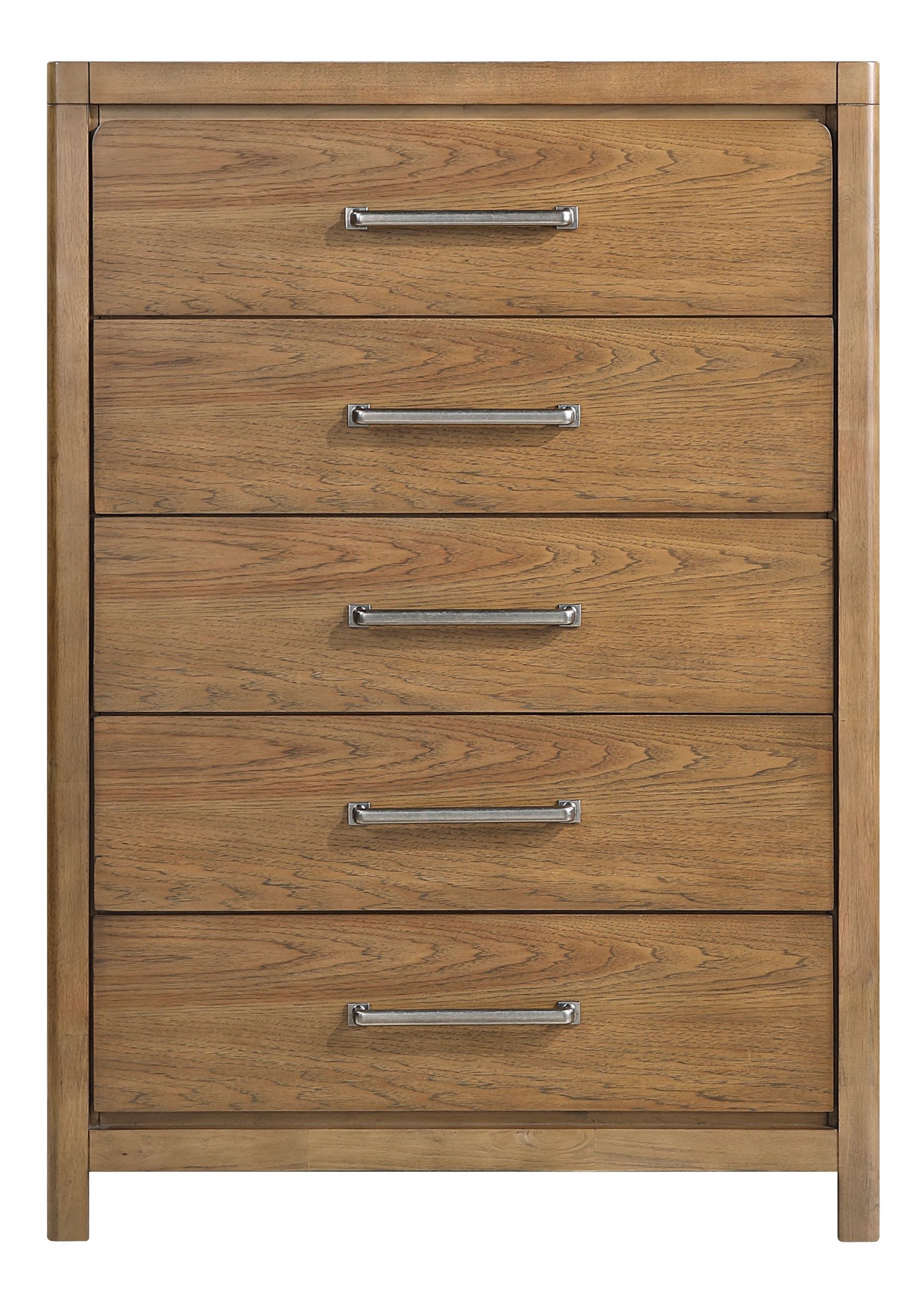 Charlotte Wood 5-Drawer Chest