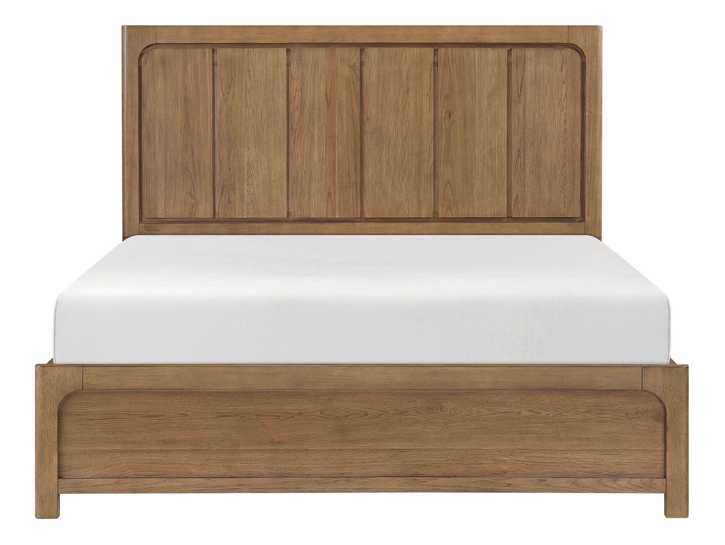 Charlotte Wood Eastern King Storage Platform Bed