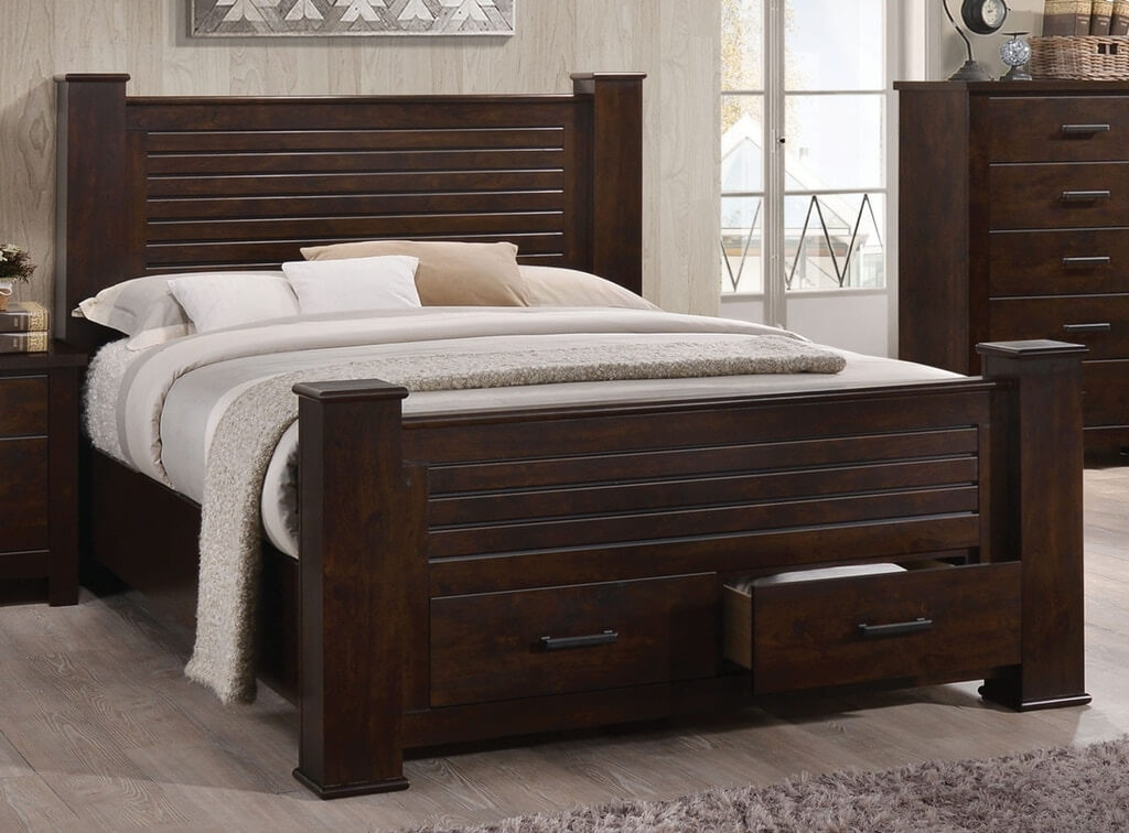 Panang Storage Poster King Size Bed