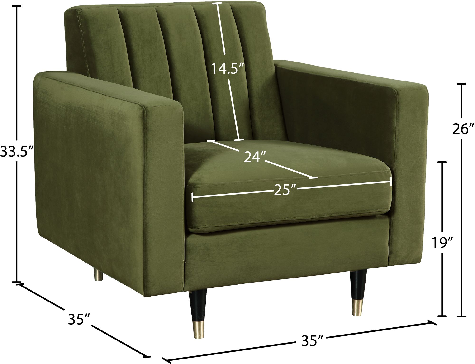 Lola Velvet Chair