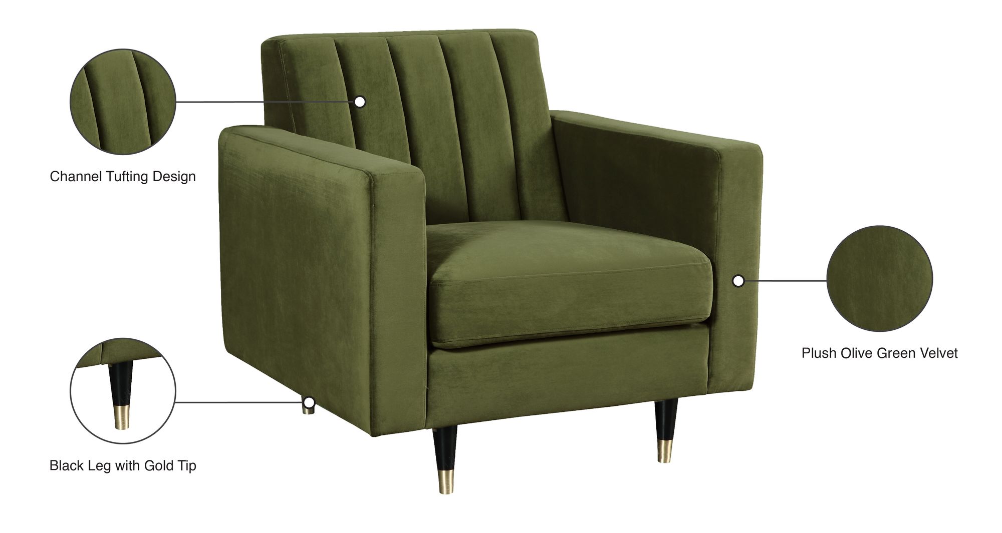 Lola Velvet Chair