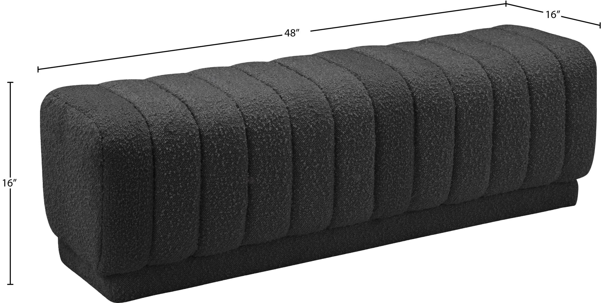Heathrow Ottoman/Bench