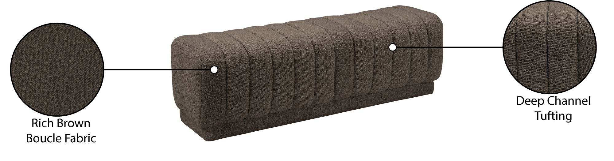 Heathrow Ottoman/Bench