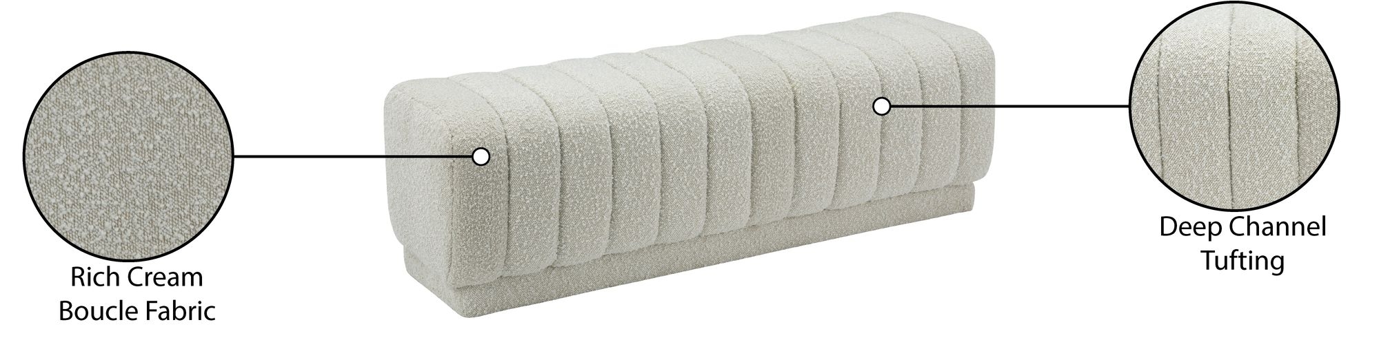 Heathrow Ottoman/Bench