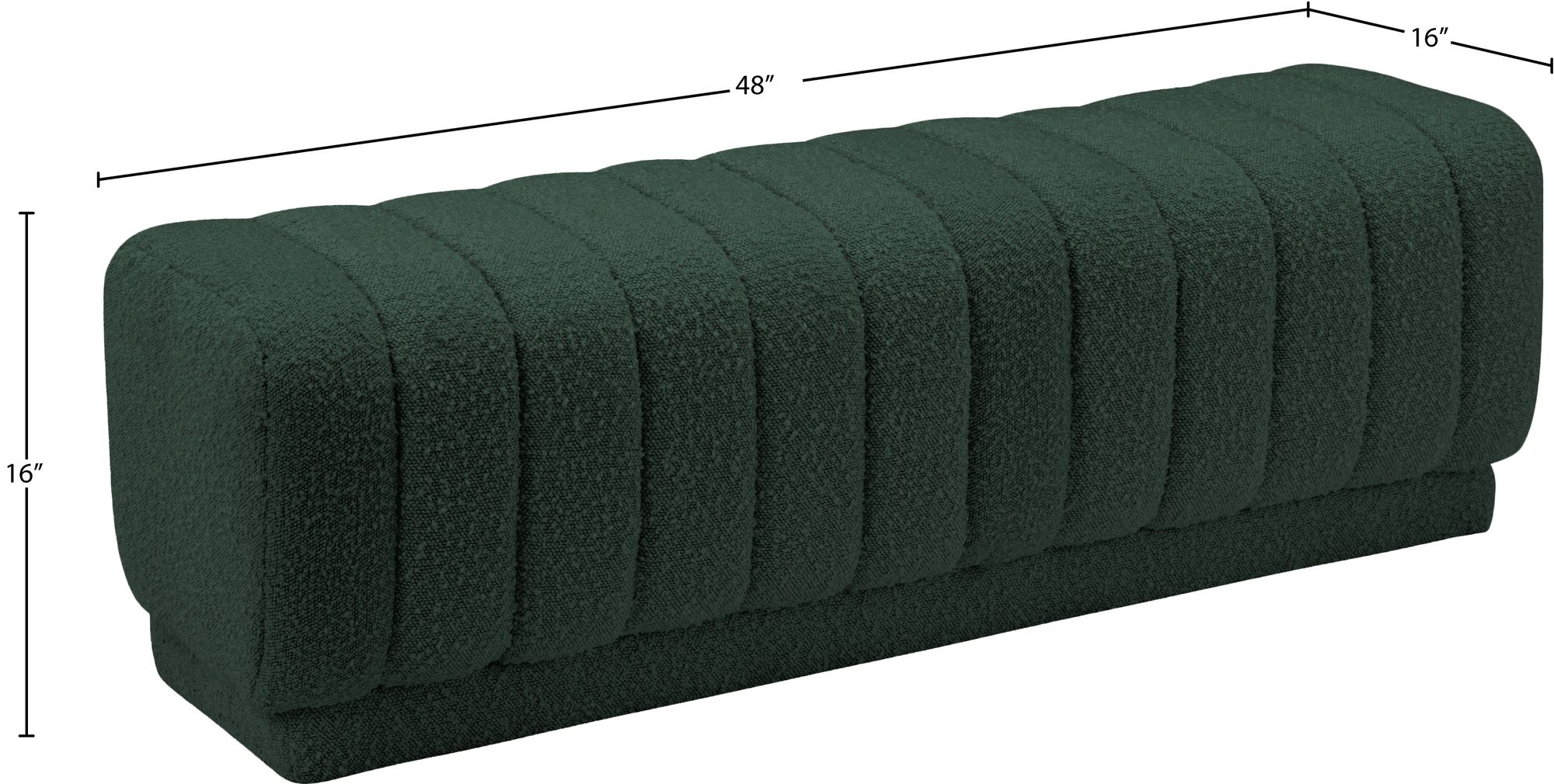 Heathrow Ottoman/Bench