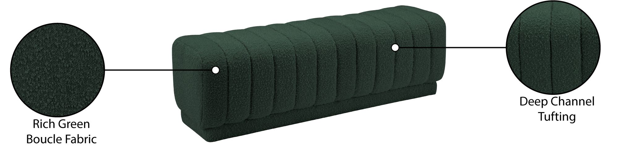 Heathrow Ottoman/Bench