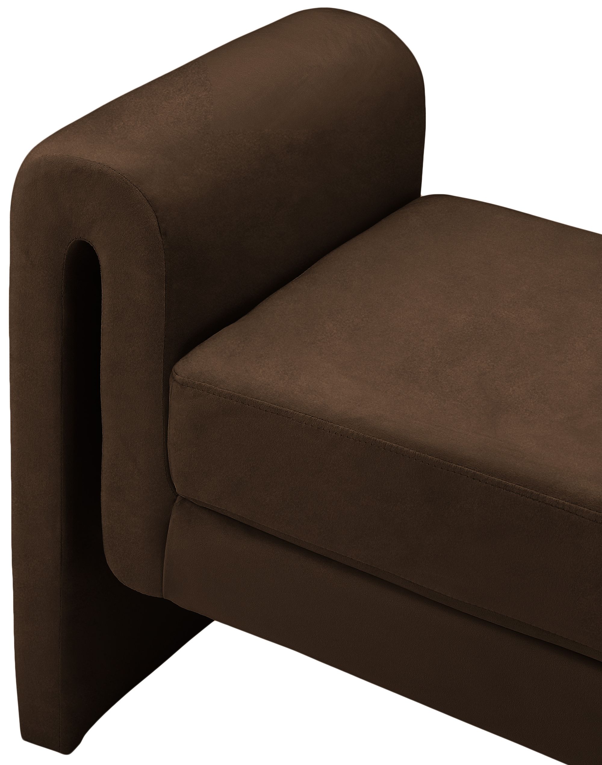 Stylus 31.5" Velvet Bench