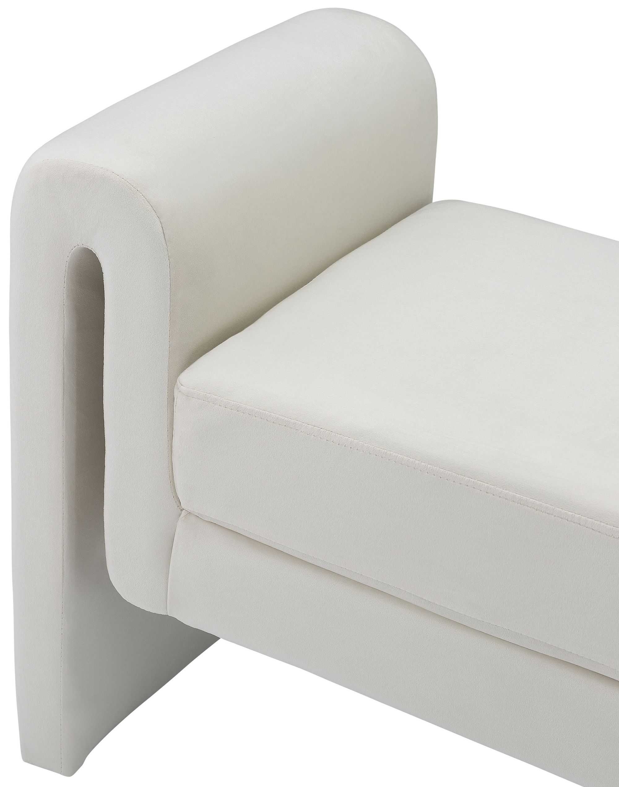 Stylus 31.5" Velvet Bench