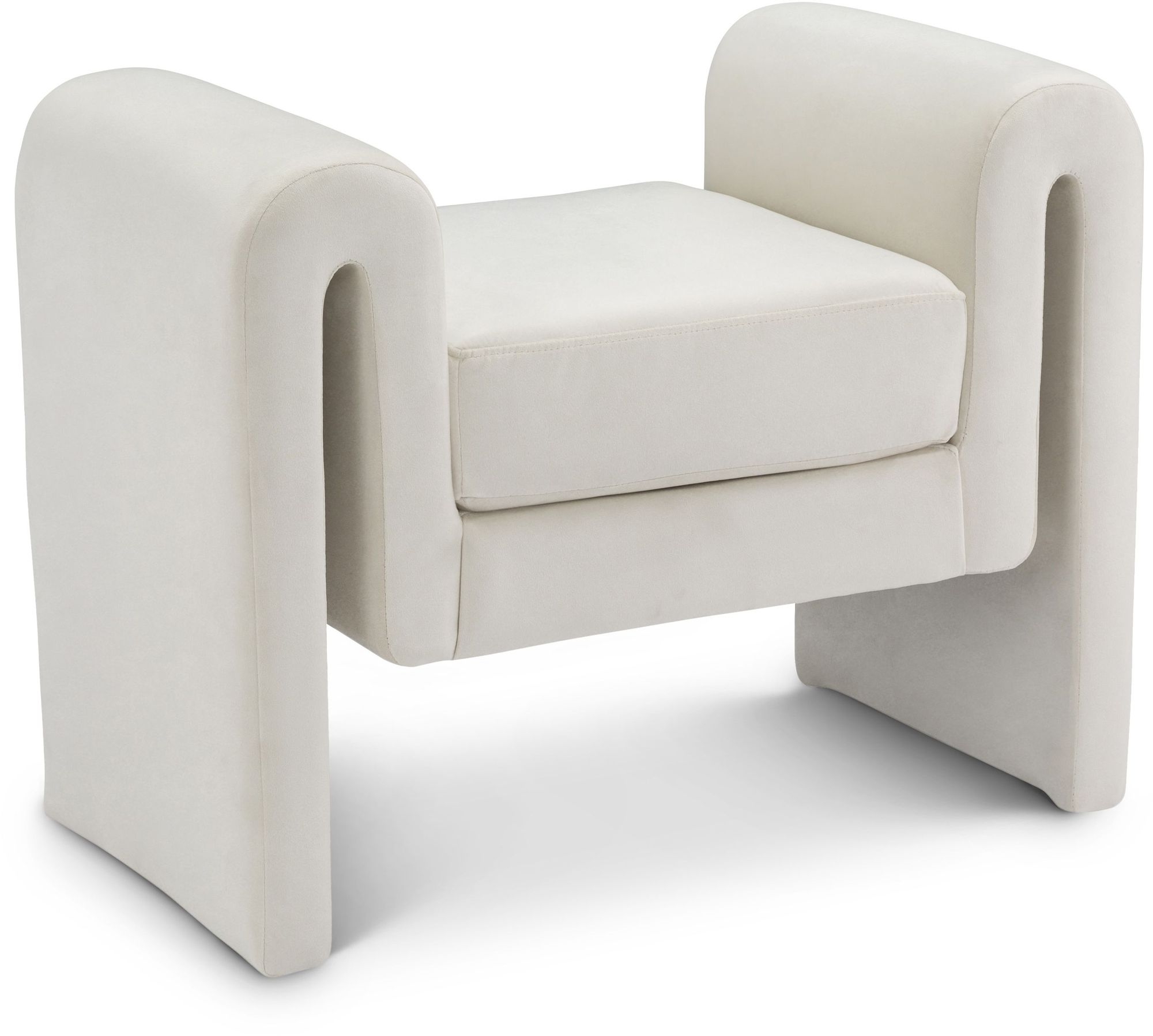 Stylus 31.5" Velvet Bench