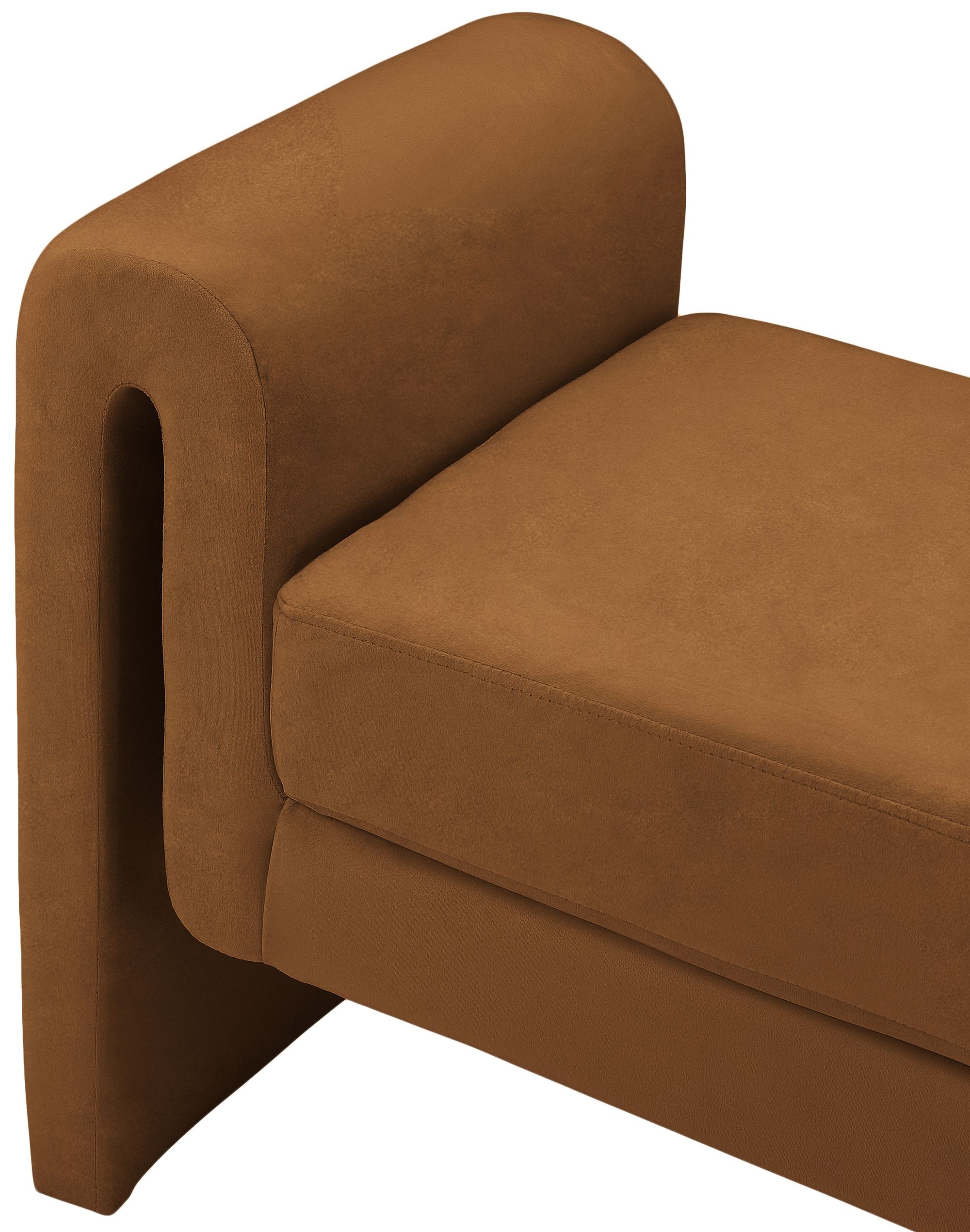 Stylus 31.5" Velvet Bench