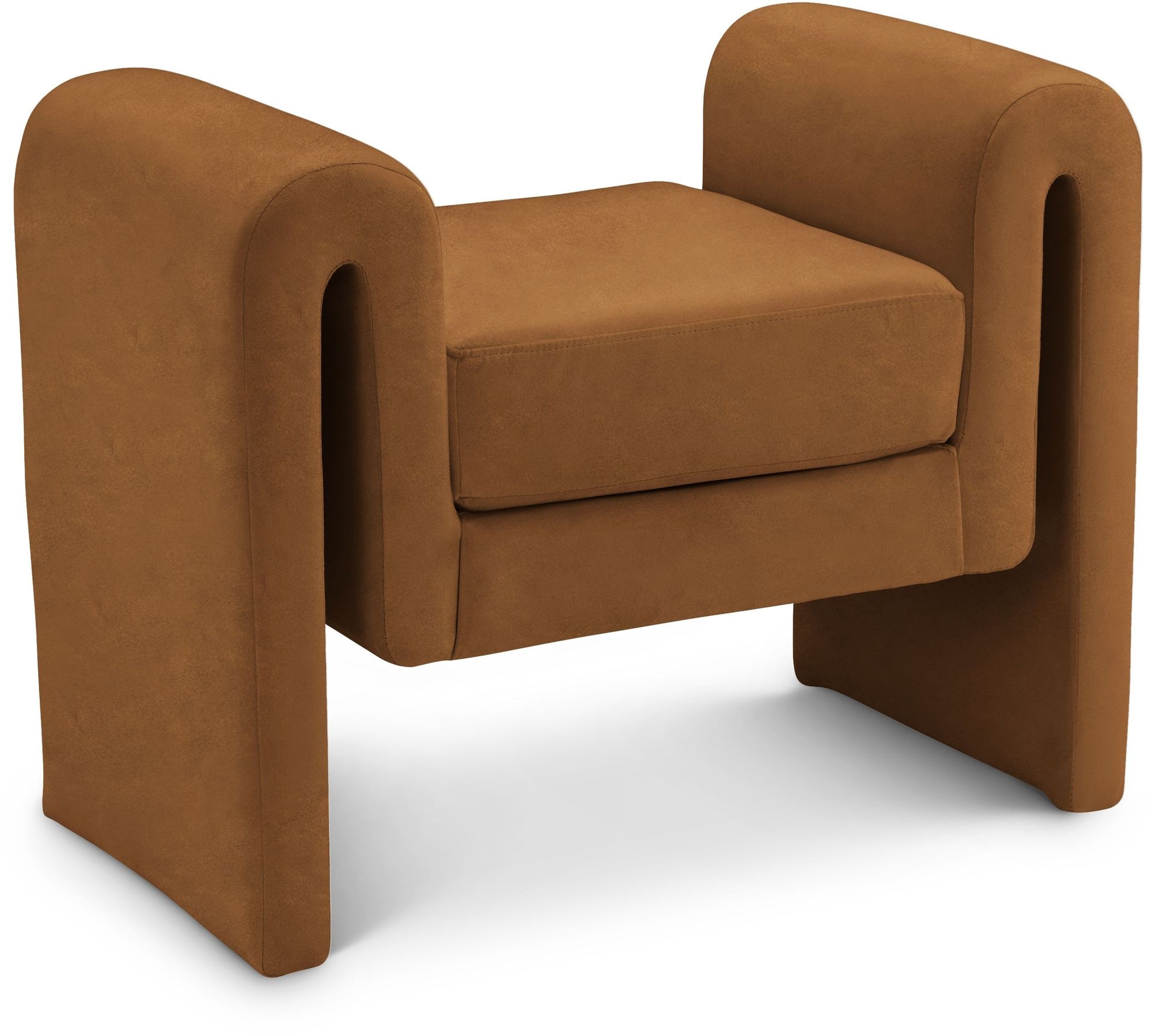 Stylus 31.5" Velvet Bench