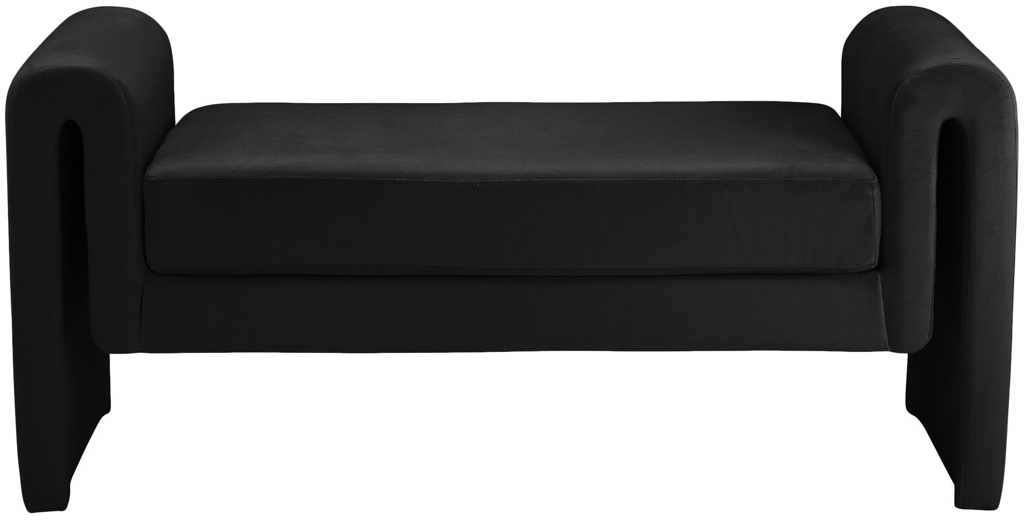 Stylus 51" Velvet Bench