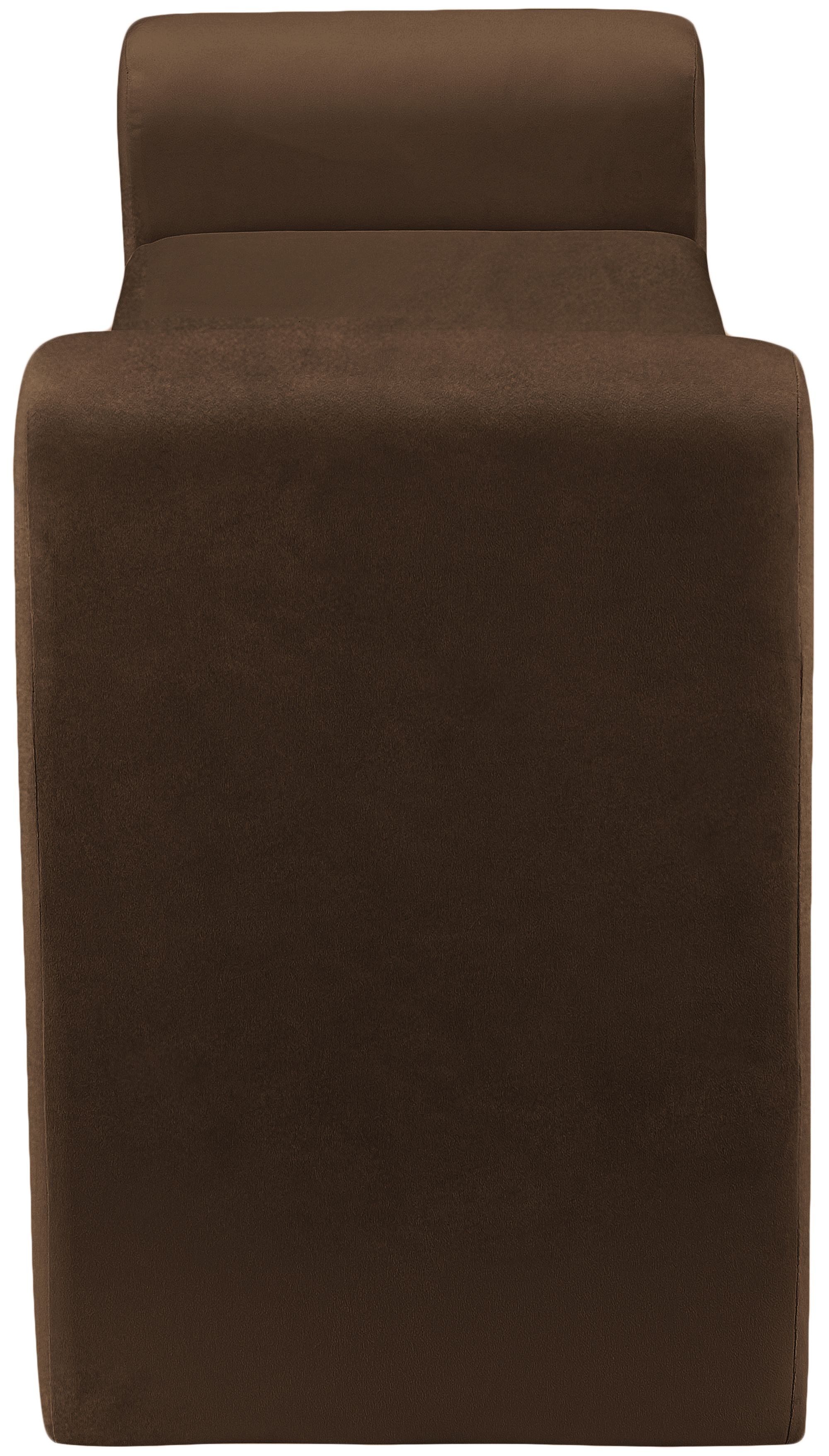 Stylus 51" Velvet Bench