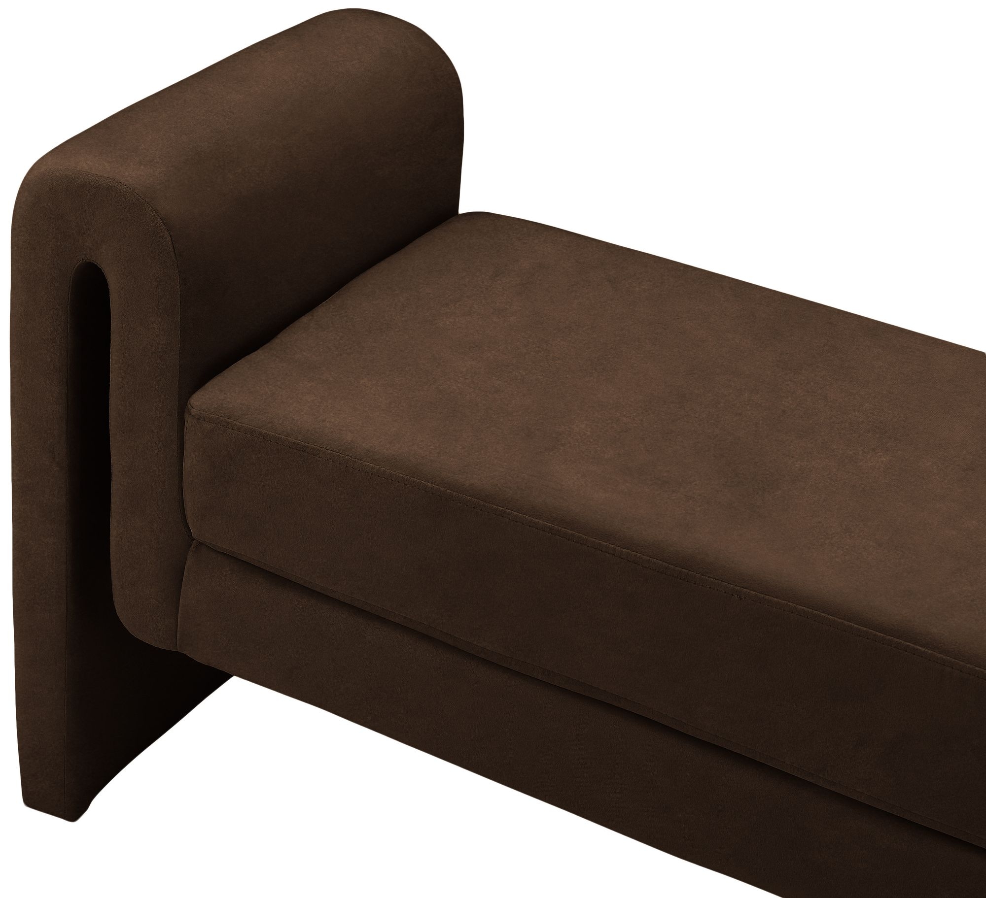 Stylus 51" Velvet Bench