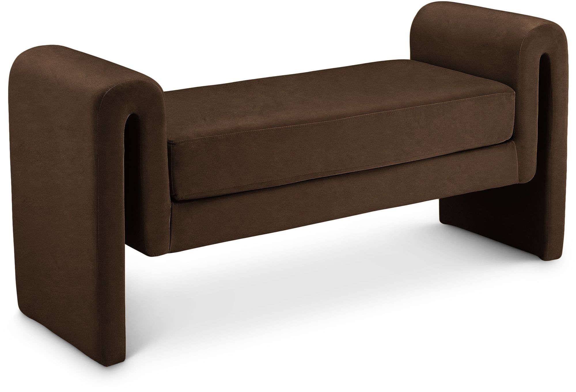 Stylus 51" Velvet Bench
