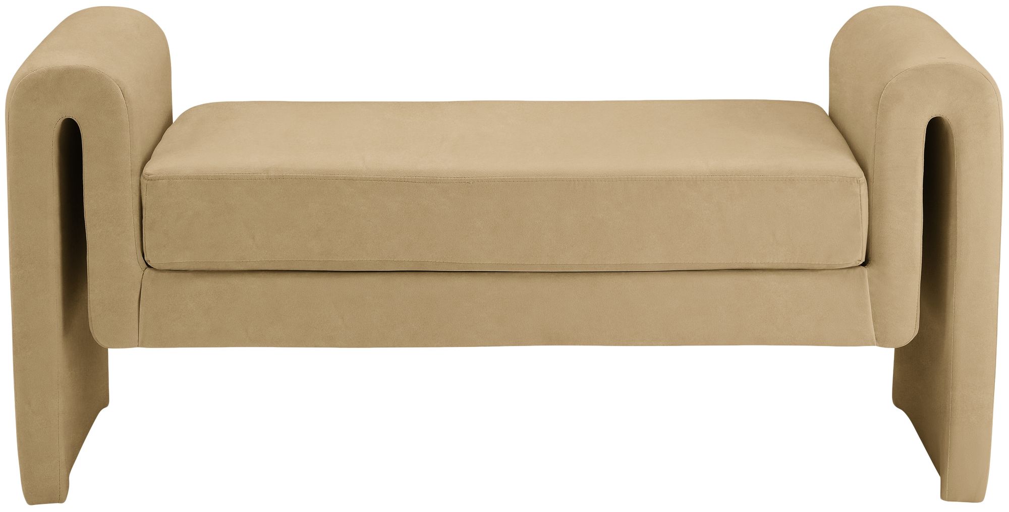 Stylus 51" Velvet Bench