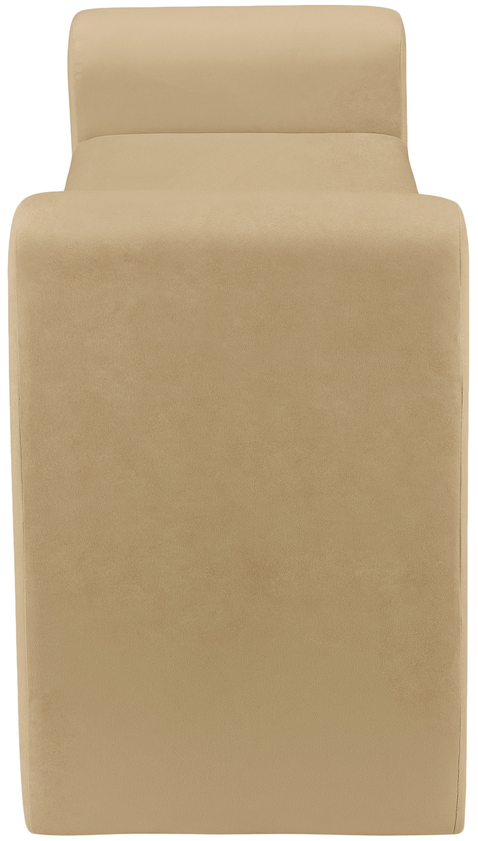 Stylus 51" Velvet Bench
