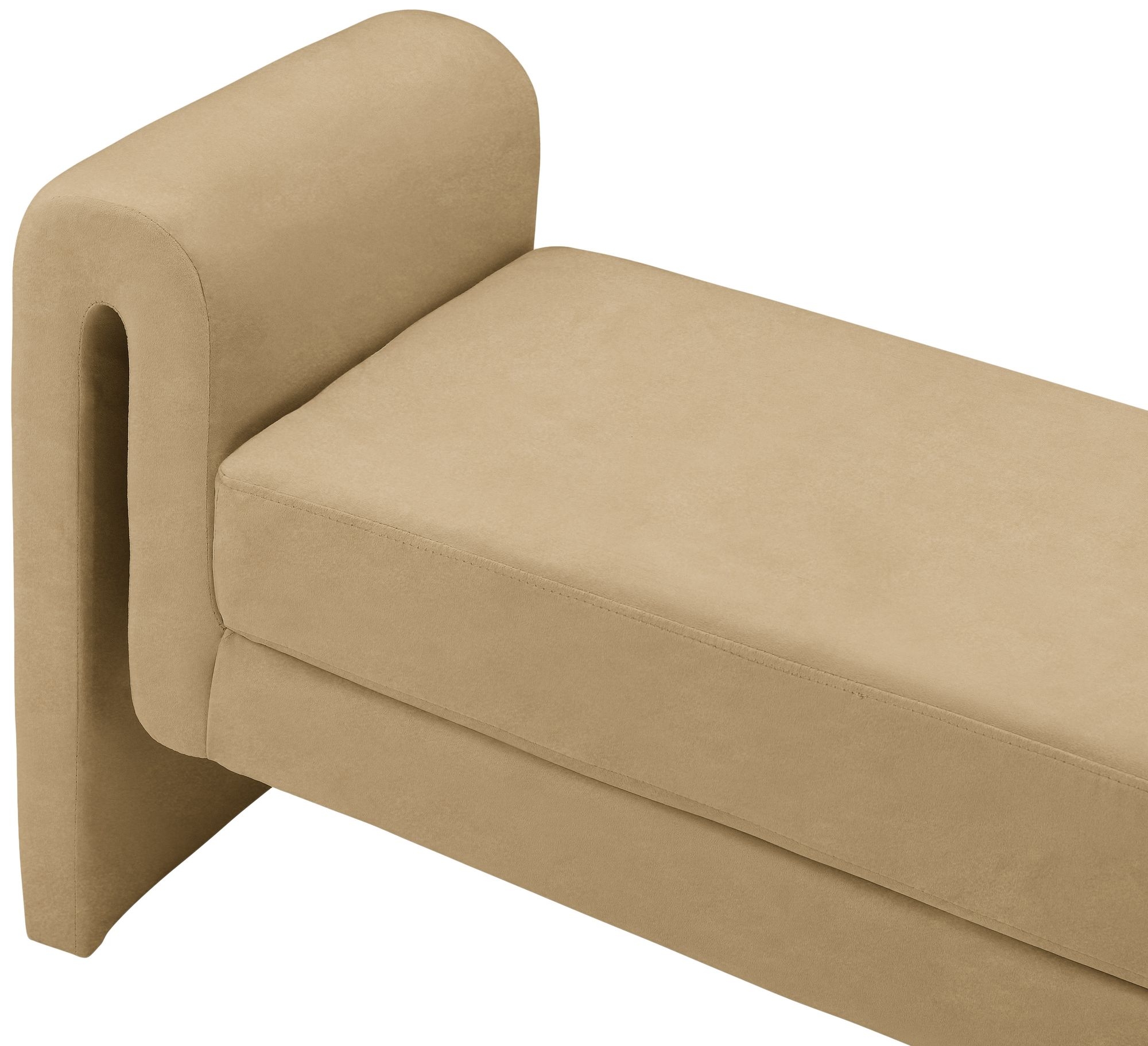Stylus 51" Velvet Bench