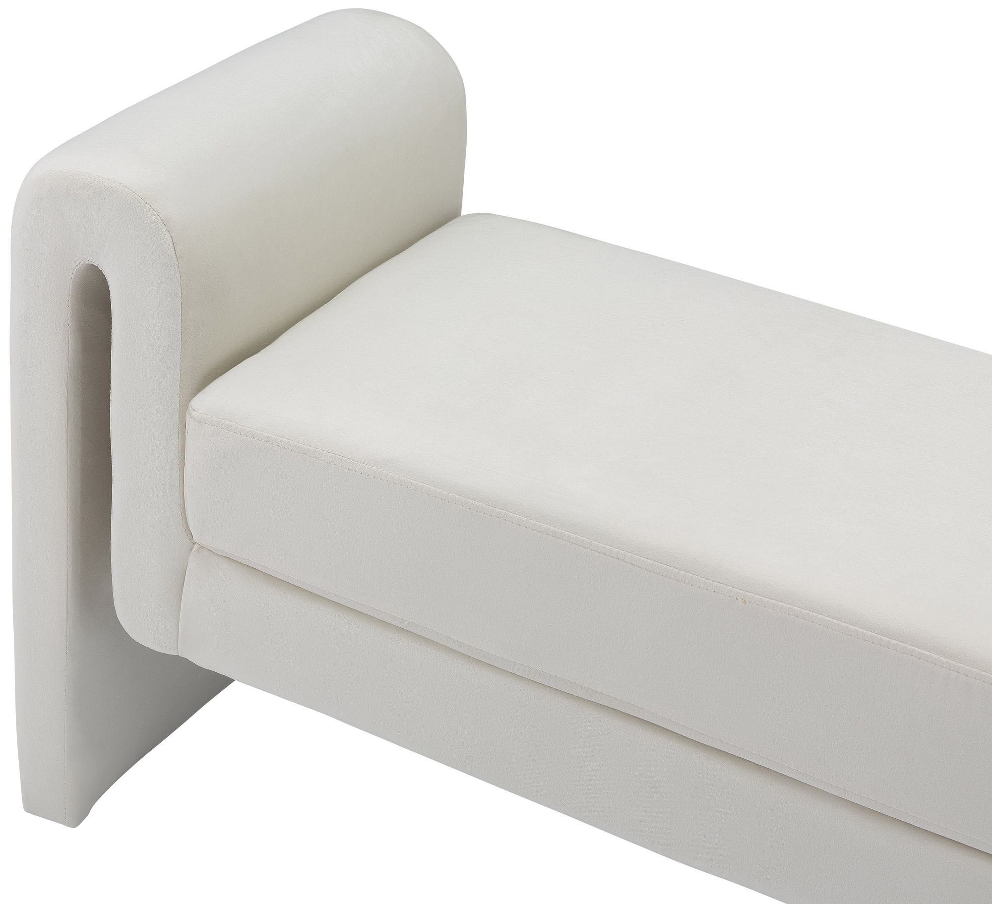 Stylus 51" Velvet Bench