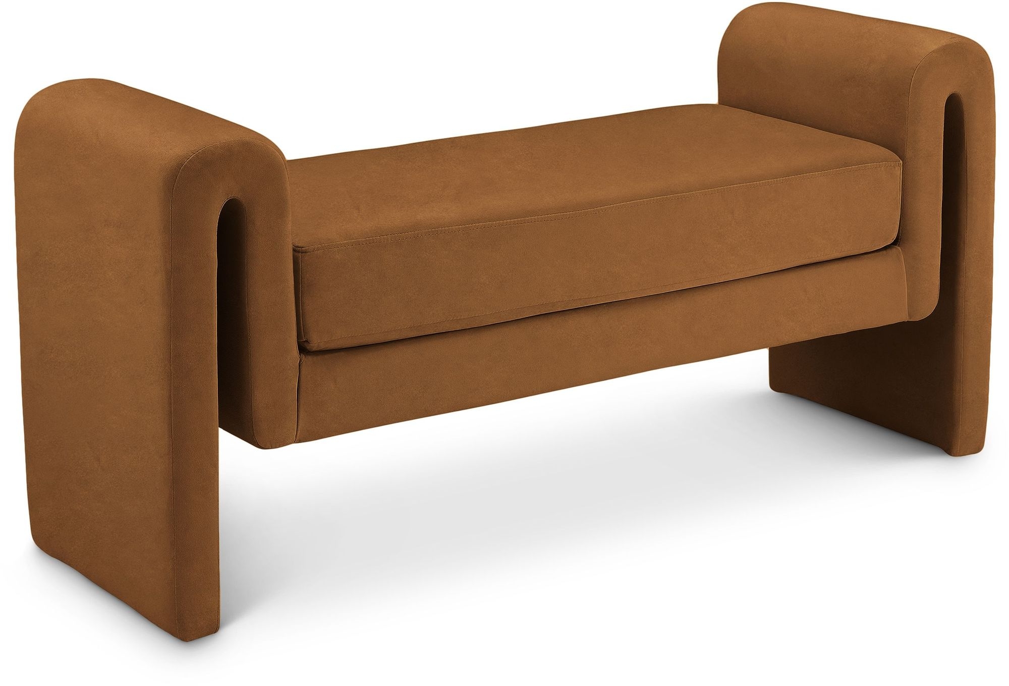 Stylus 51" Velvet Bench